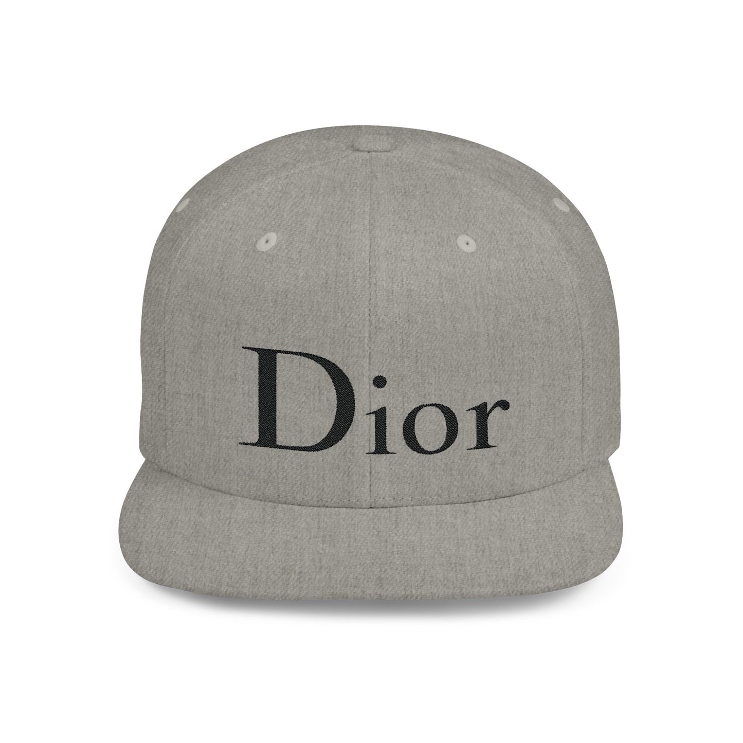 Dior Flat Bill Snapback – Lightweight, Custom Fit, Premium Quality