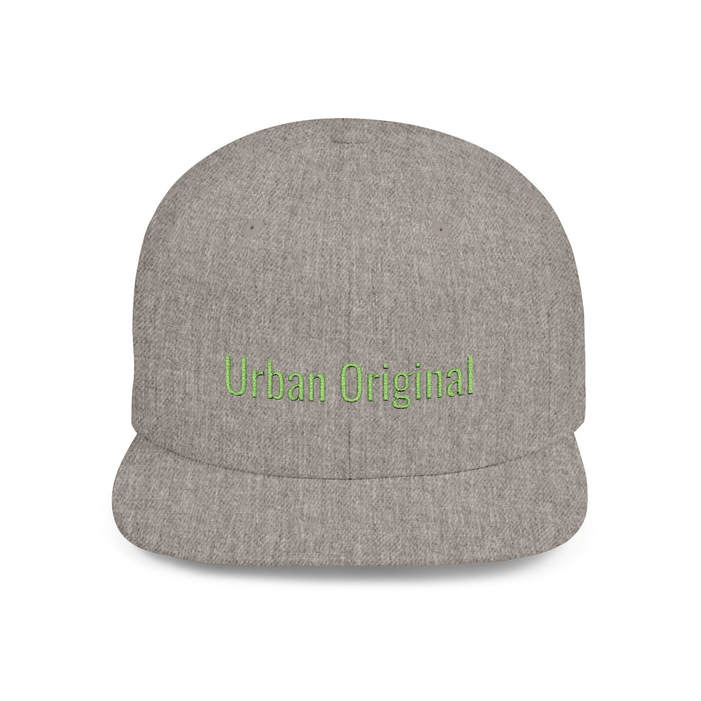 Text Urban Original Flat Bill Snapback – Lightweight, Custom Fit, Premium Quality