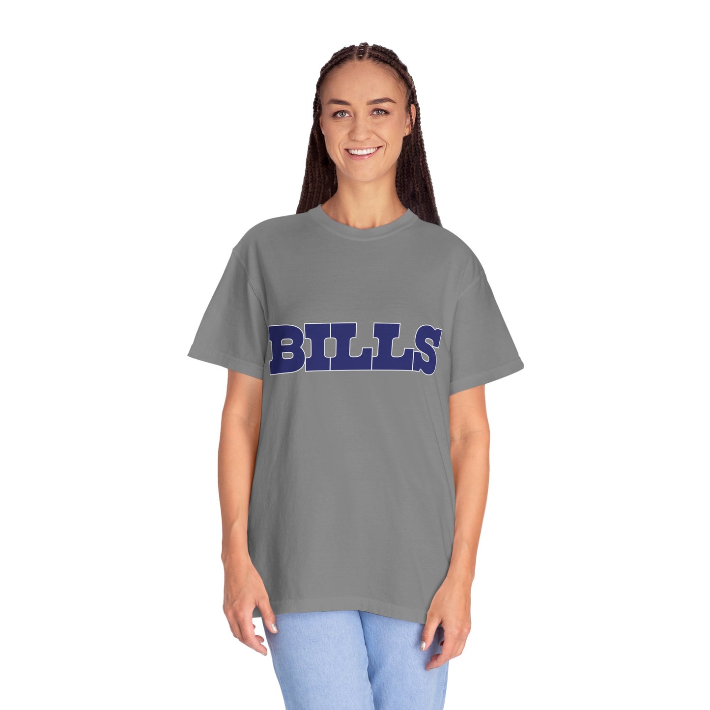 Buffalo Bills Garment-Dyed T-Shirt – Premium Cotton Tee for Customization