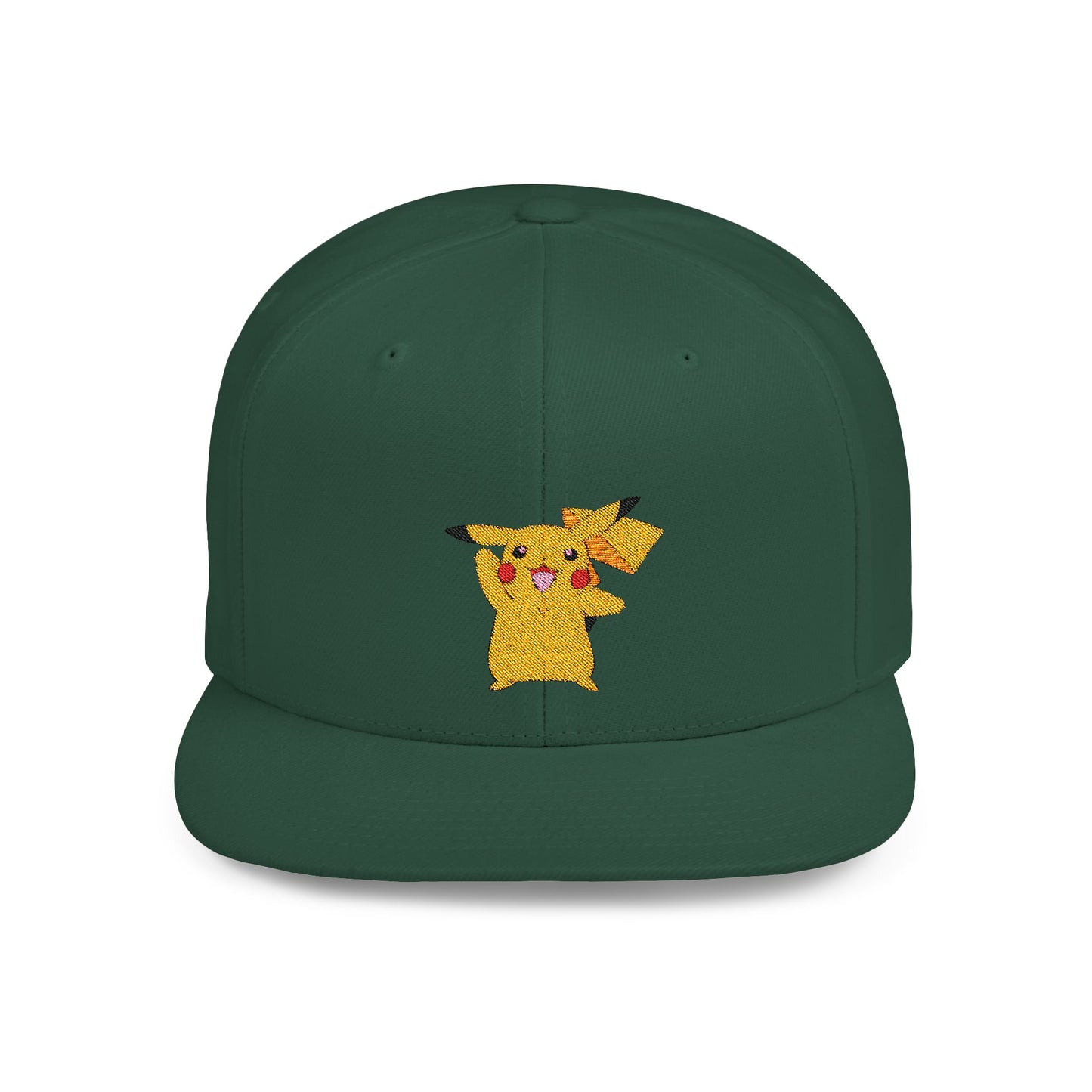 Pokemon Flat Bill Snapback – Lightweight, Custom Fit, Premium Quality