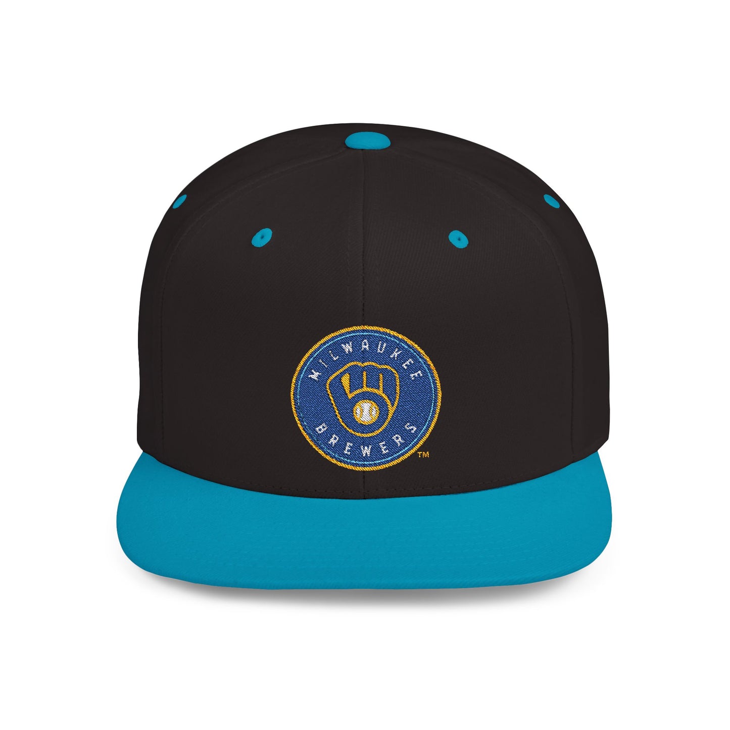 Milwaukee Brewers Brew Crew Pride Flat Bill Snapback – Lightweight, Custom Fit, Premium Quality