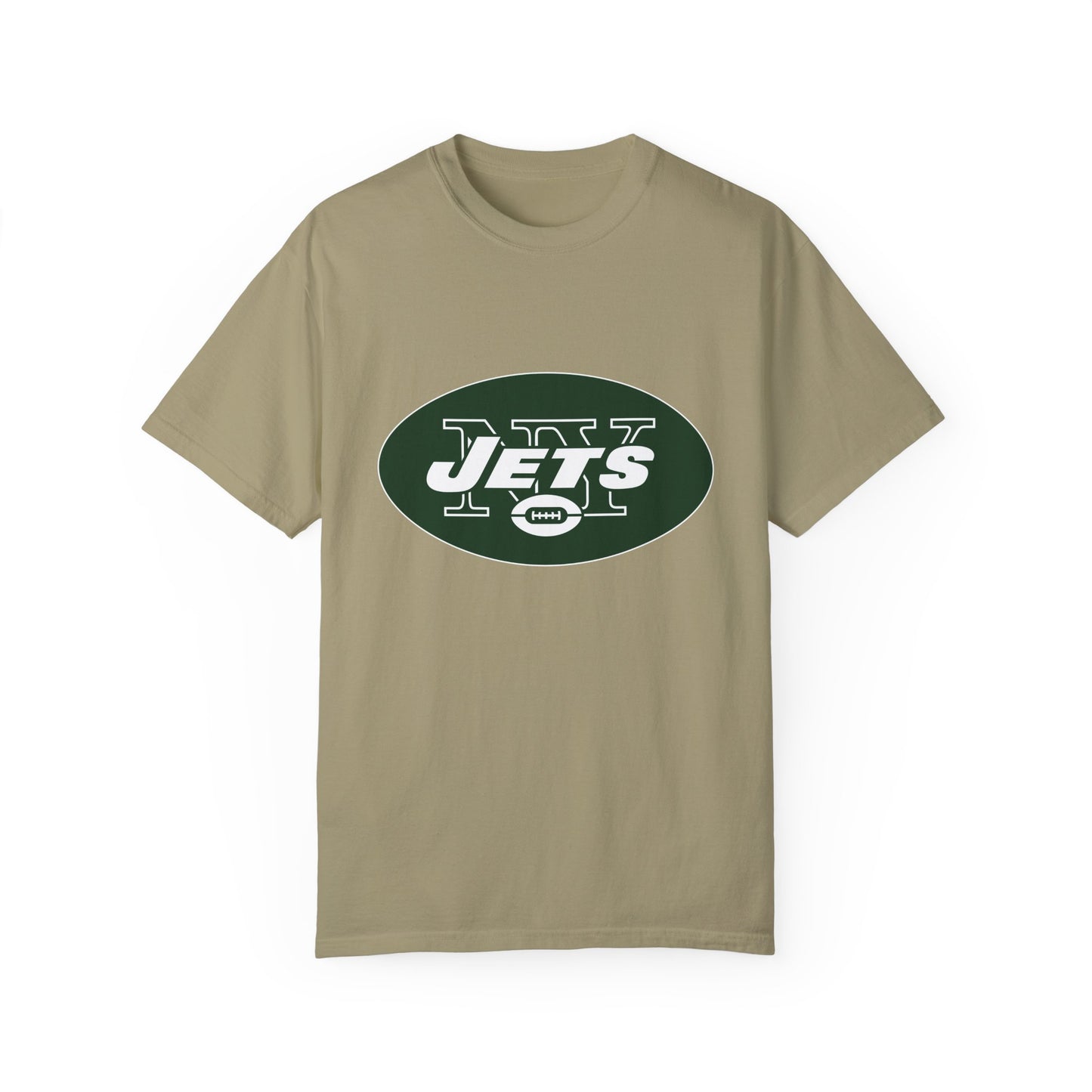 New York Jets Football Products Garment-Dyed T-Shirt – Premium Cotton Tee for Customization