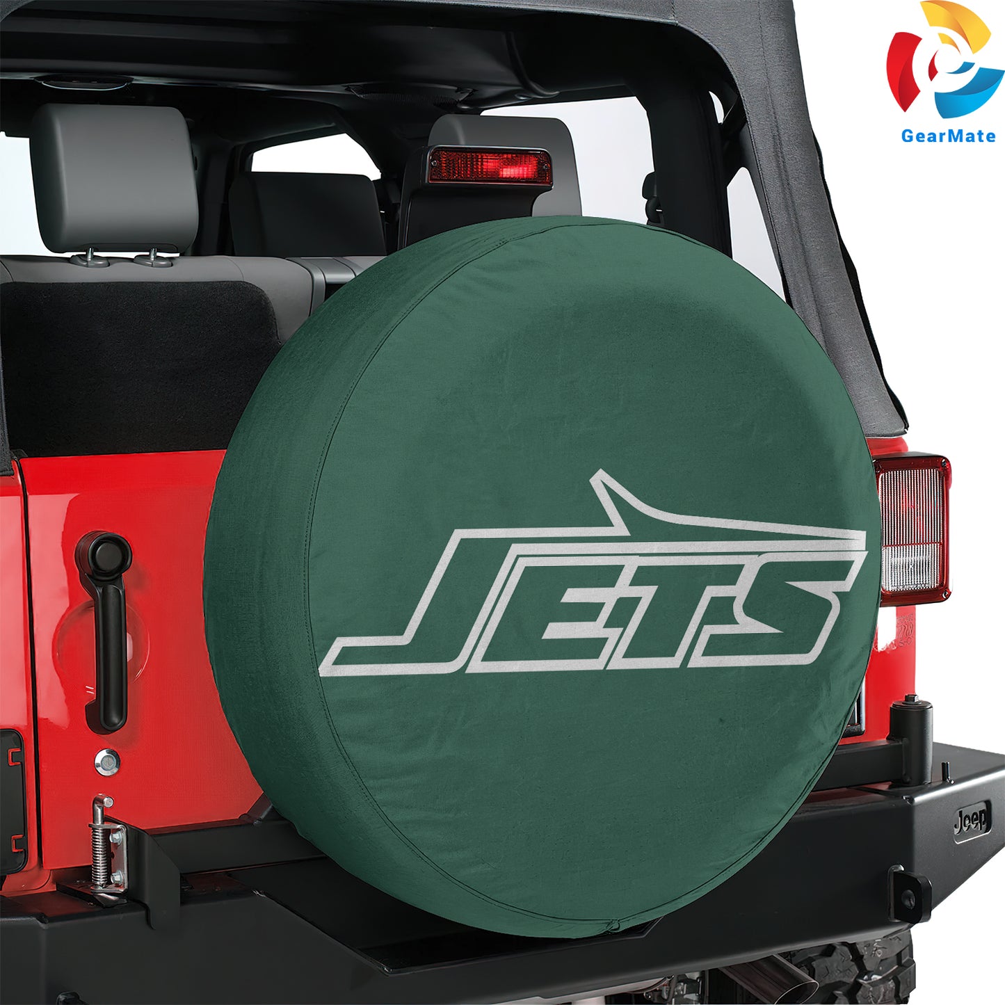 New York Jets Fan Gifts Spare Tire Cover – Premium Waterproof UV-Resistant Protector