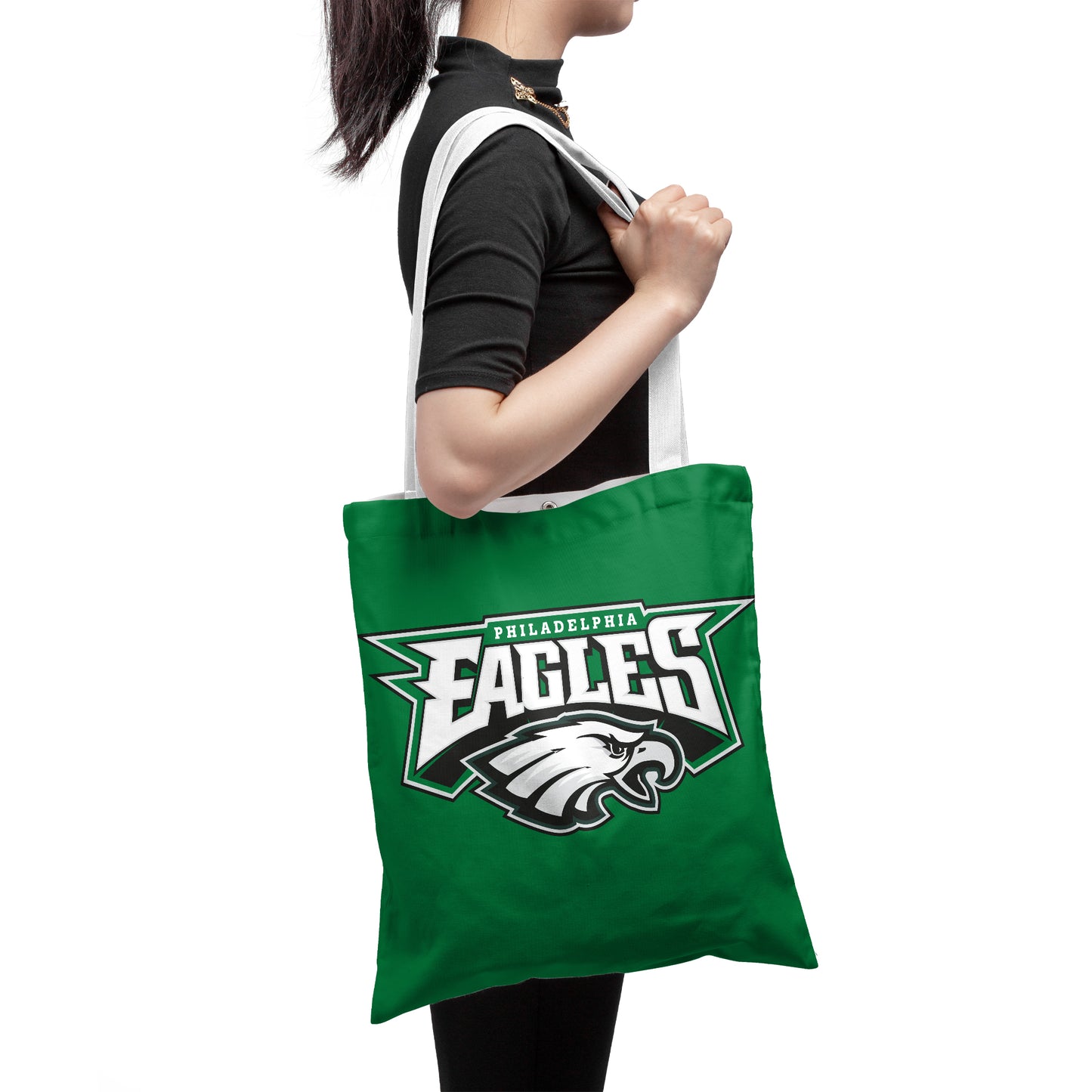 Philadelphia Eagles Nation Polyester Canvas Tote Bag – Durable and Stylish