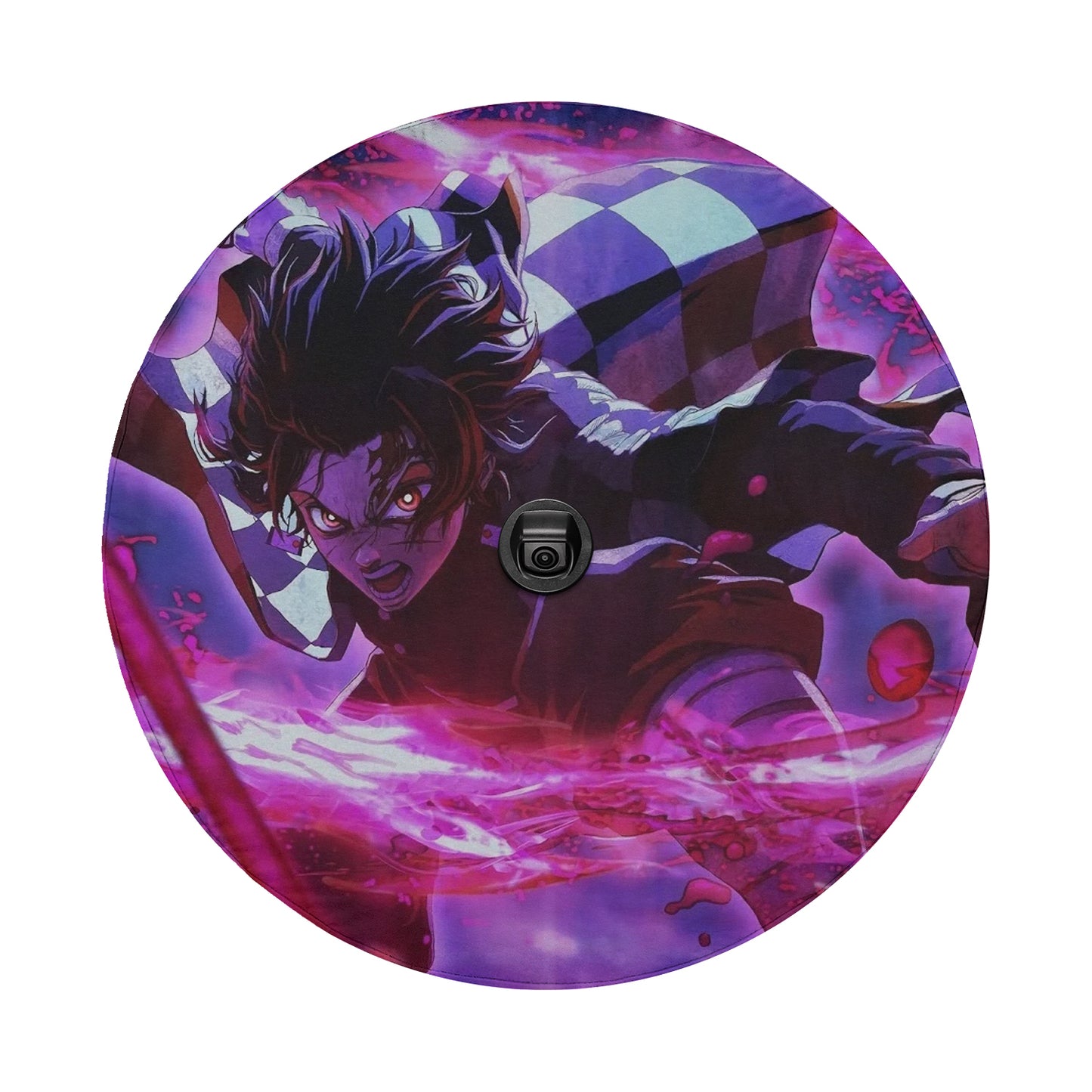 Demon Slayer Spare Tire Cover – Premium Waterproof UV Resistant Protector