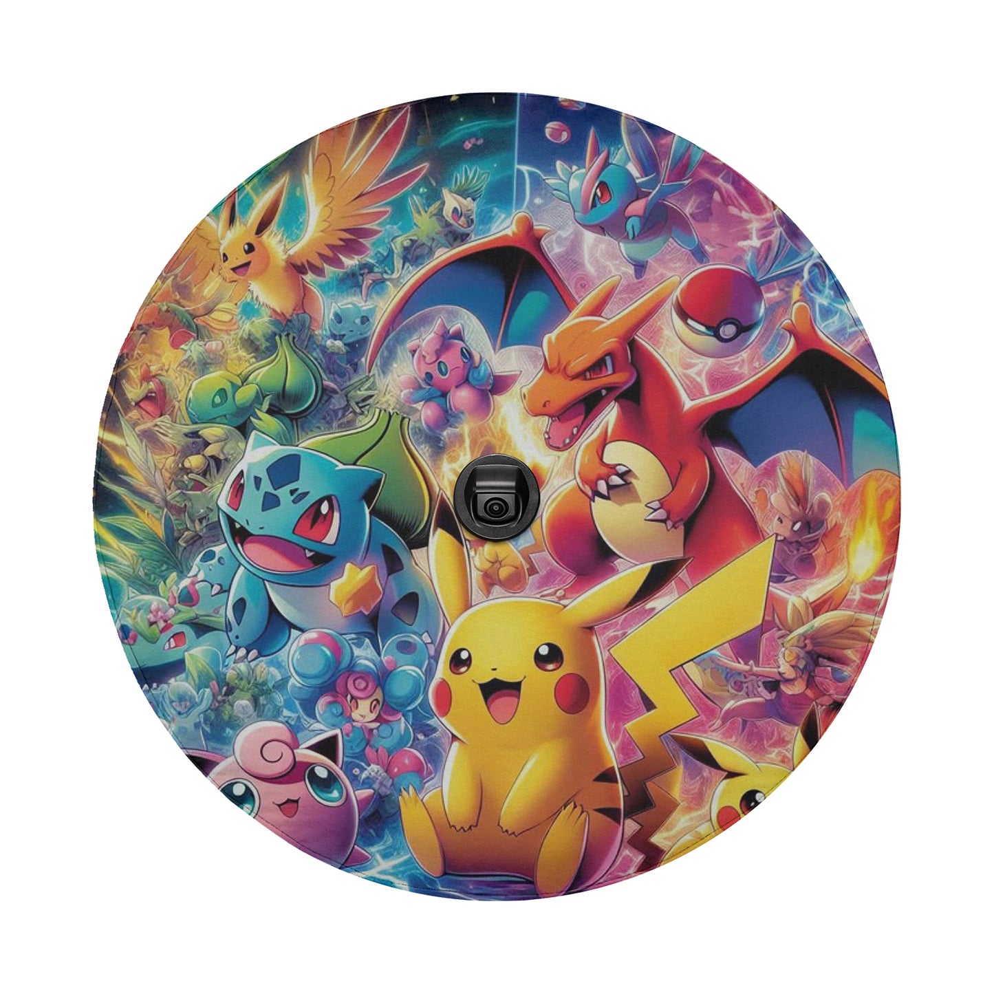 Pokemon United Anime Spare Tire Cover – Premium Waterproof UV Resistant Protector