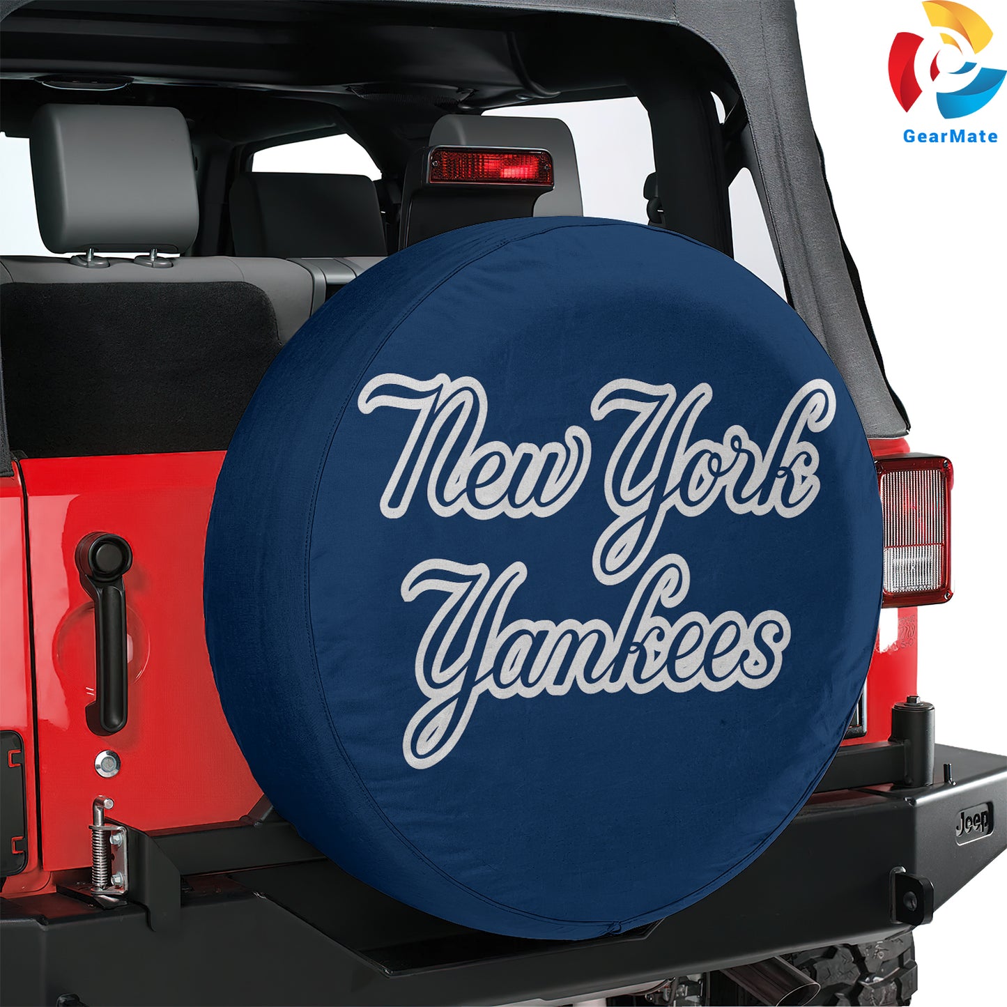 New York Yankees Nation Spare Tire Cover – Premium Waterproof UV-Resistant Protector