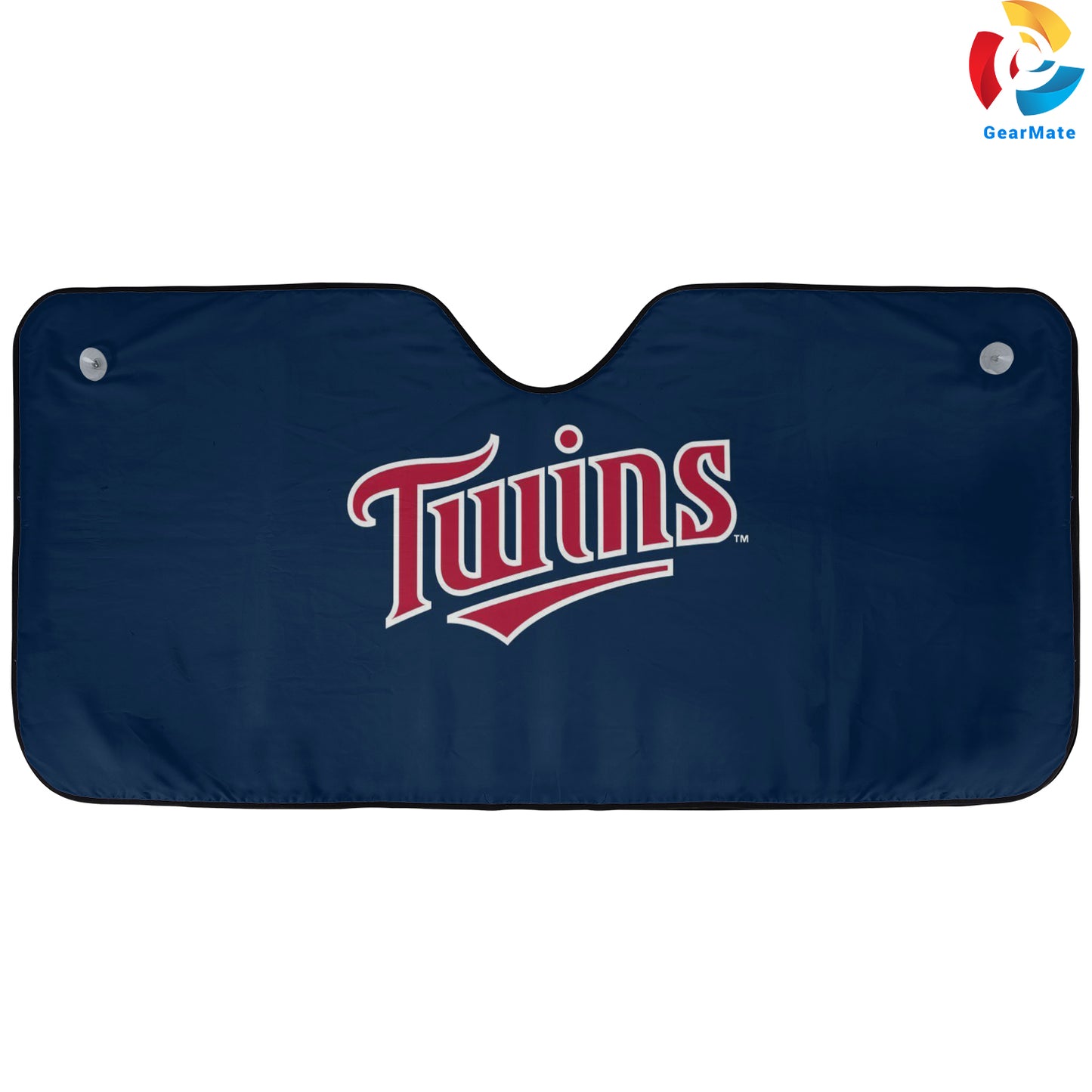 Minnesota Twins MLB Baseball Team Spirit Reflective Car Sunshade – Premium Heat & UV Protection, Universal Fit