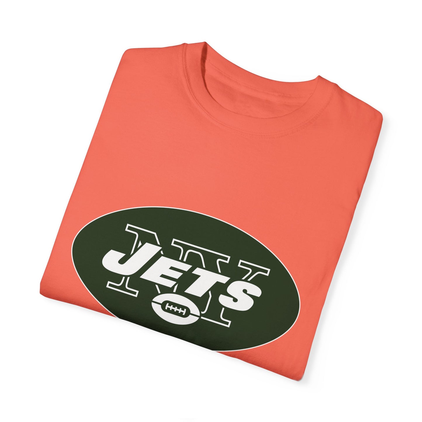 New York Jets Football Products Garment-Dyed T-Shirt – Premium Cotton Tee for Customization