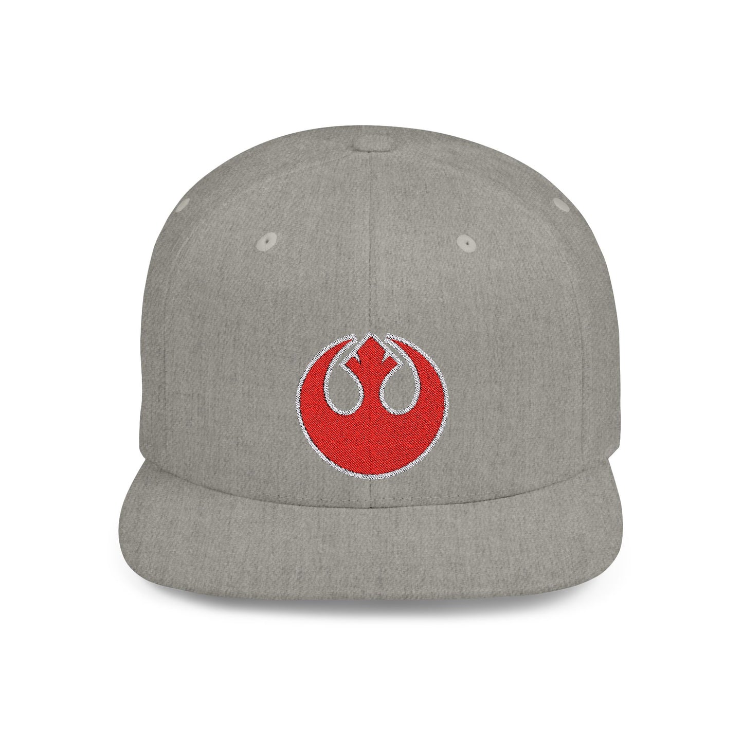 Rebel Alliance Flat Bill Snapback – Lightweight, Custom Fit, Premium Quality