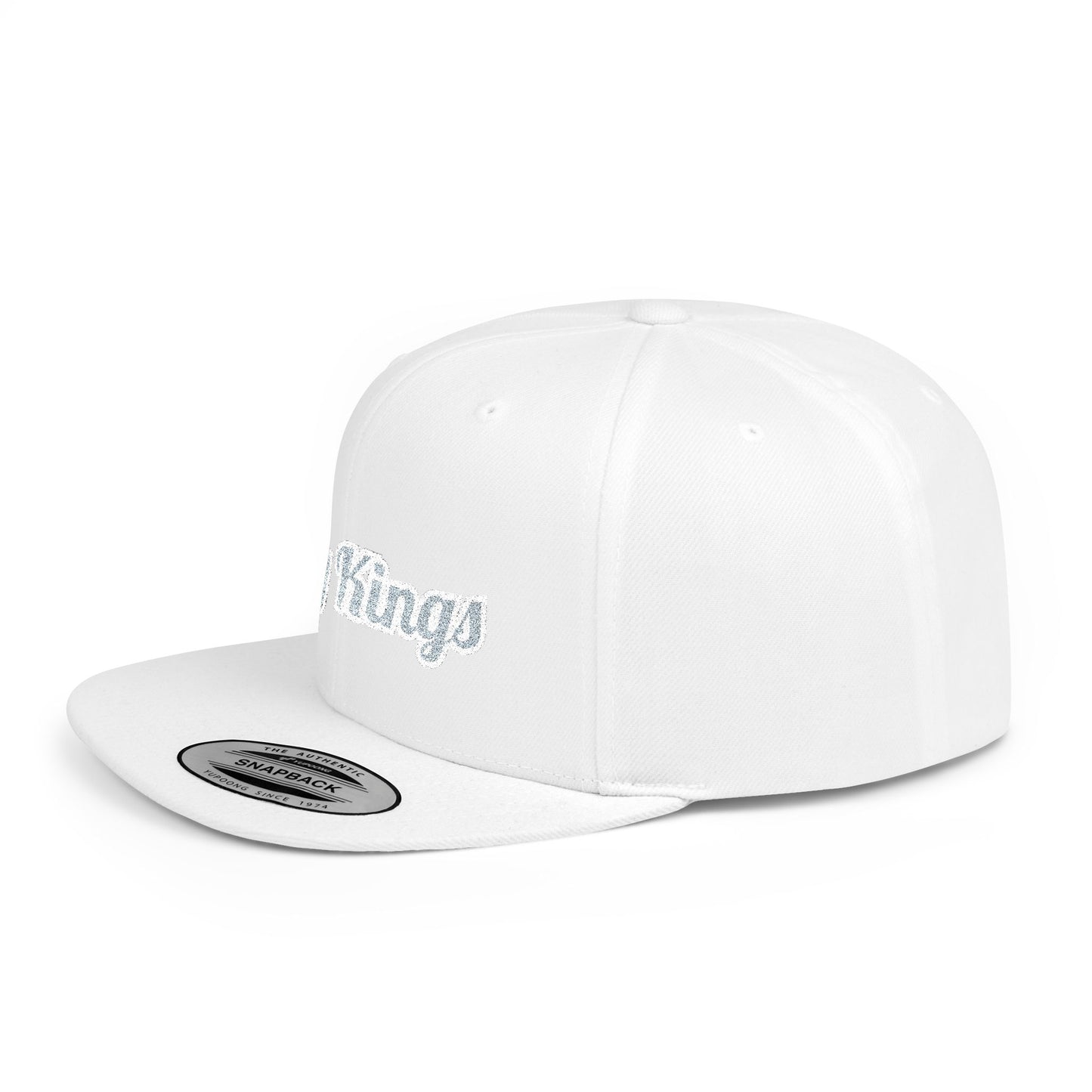 Text City Kings Flat Bill Snapback – Lightweight, Custom Fit, Premium Quality