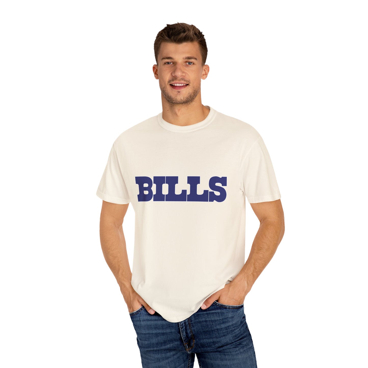 Buffalo Bills Garment-Dyed T-Shirt – Premium Cotton Tee for Customization