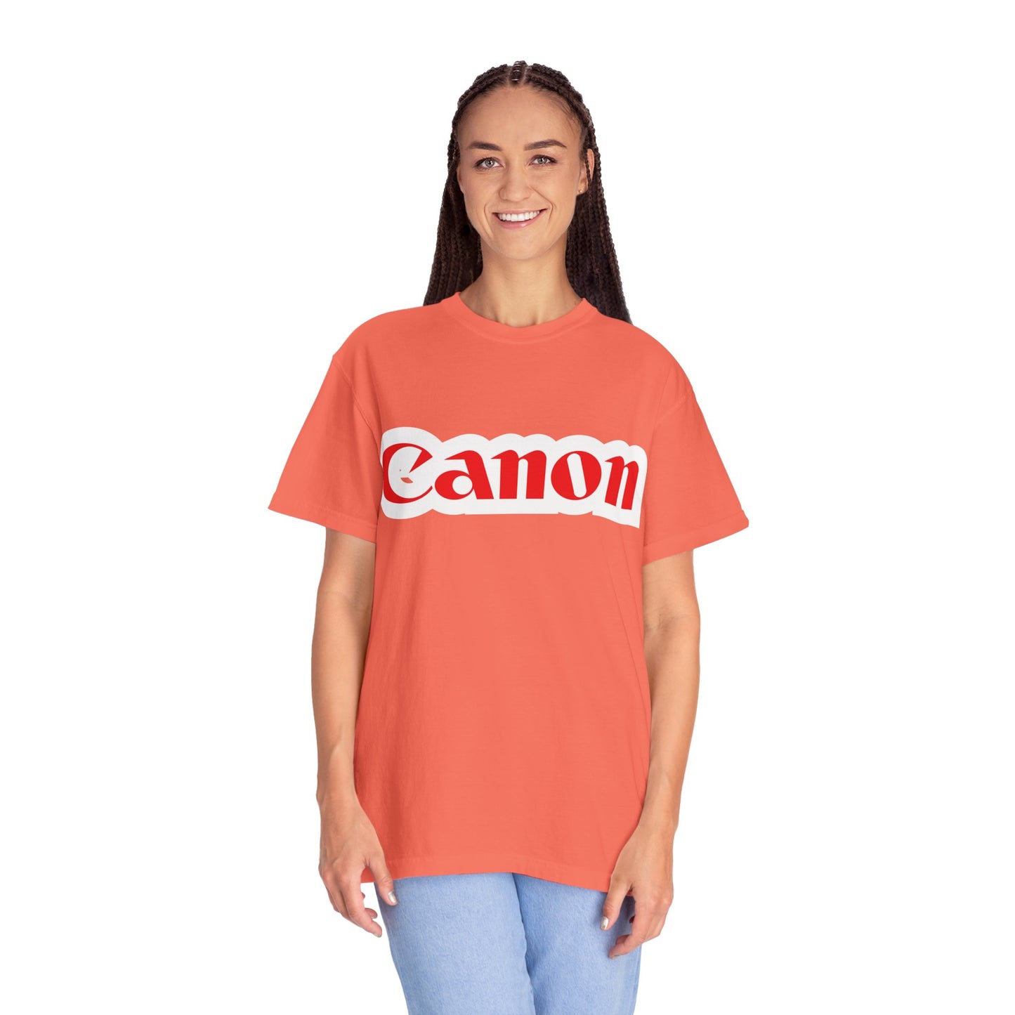 Canon Garment-Dyed T-Shirt – Premium Cotton Tee for Customization