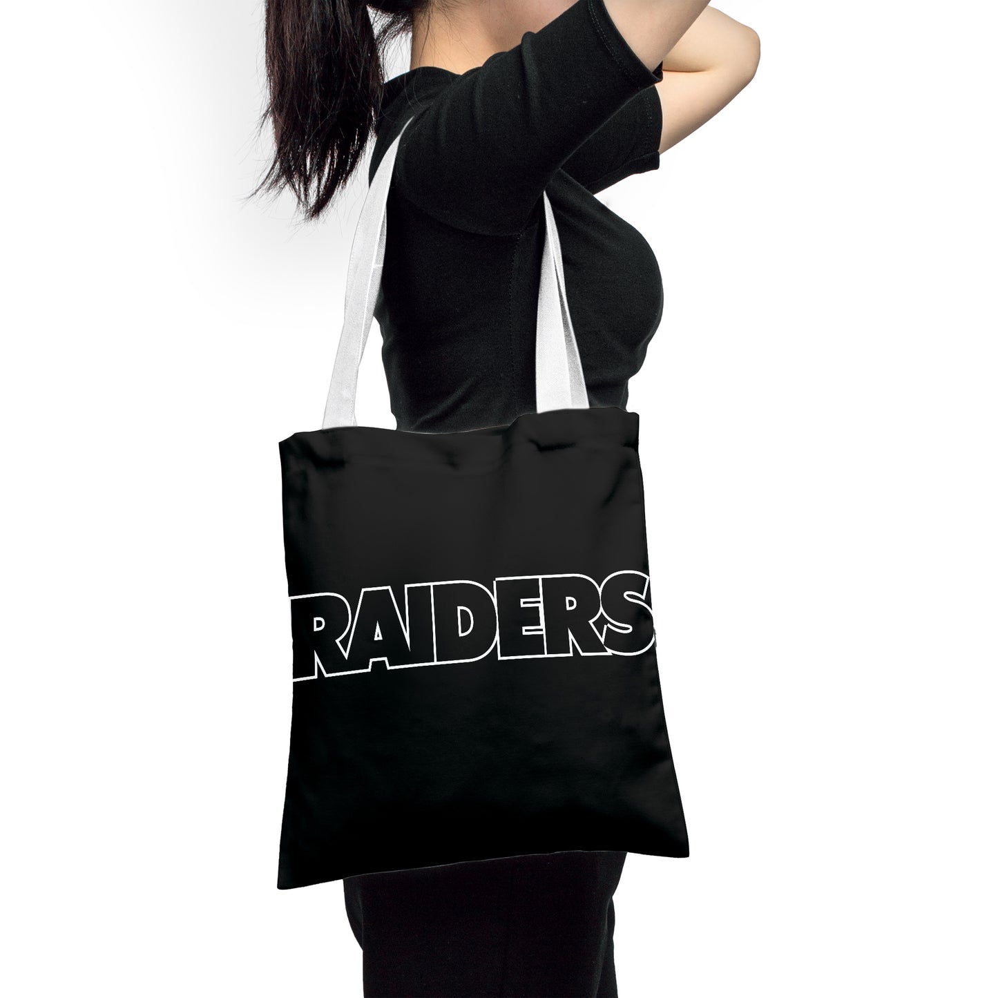 Las Vegas Raiders NFL Polyester Canvas Tote Bag – Durable and Stylish