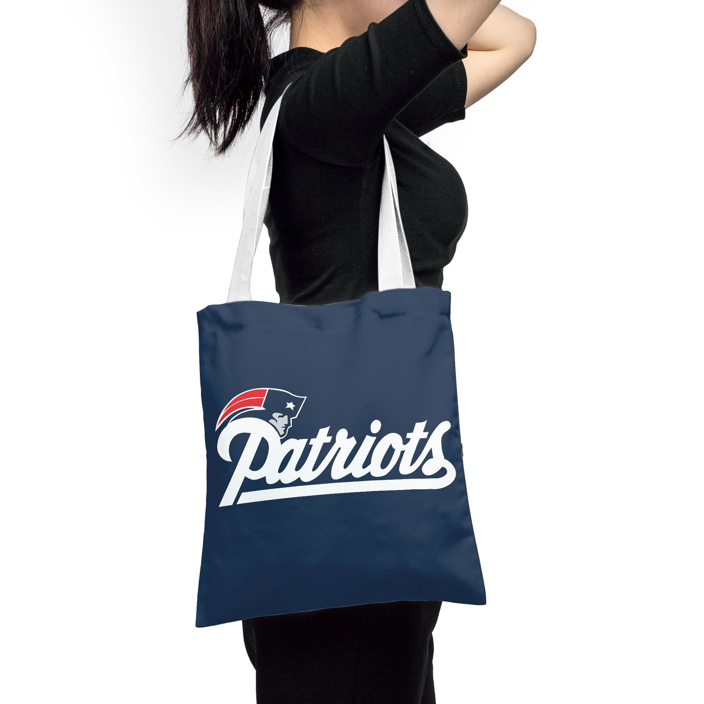 New England Patriots NFL Polyester Canvas Tote Bag – Durable and Stylish