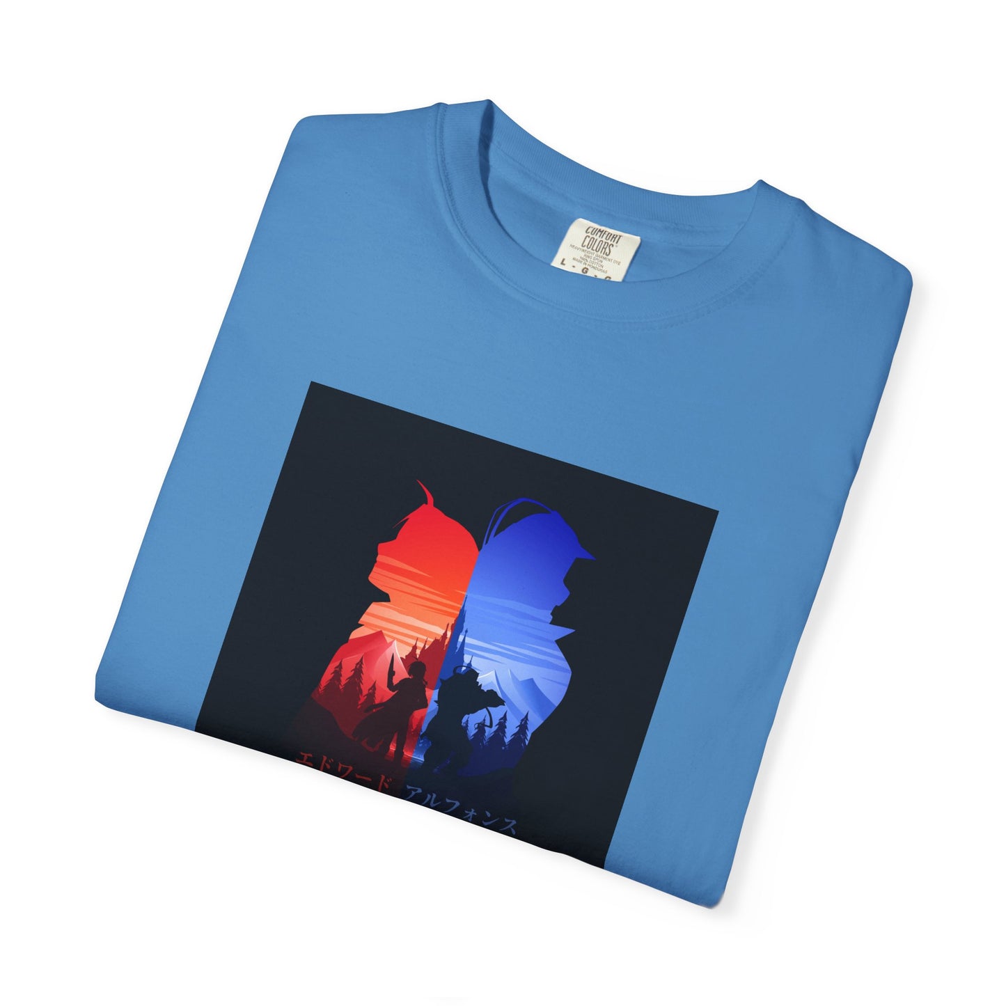 Fullmetal Alchemist Amoled Garment-Dyed T-Shirt – Premium Cotton Tee