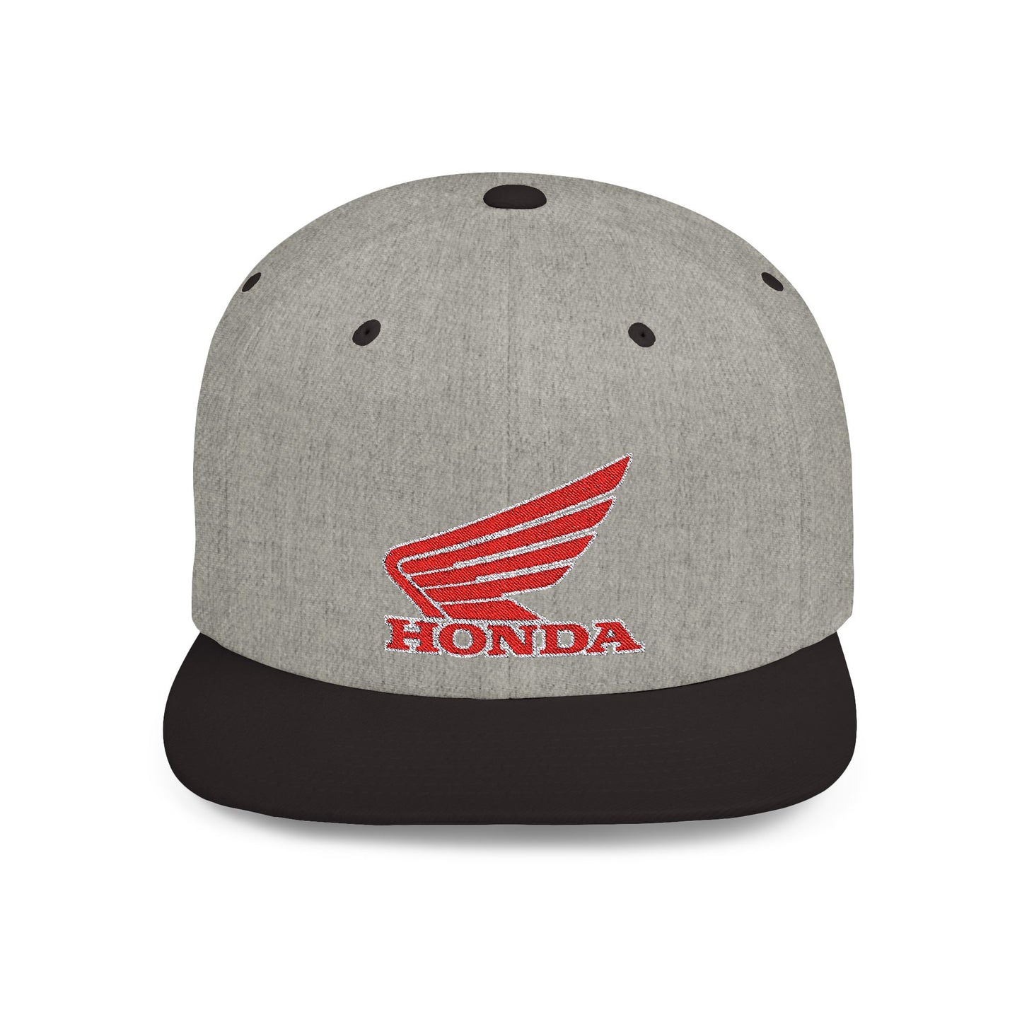 Honda Flat Bill Snapback – Lightweight, Custom Fit, Premium Quality