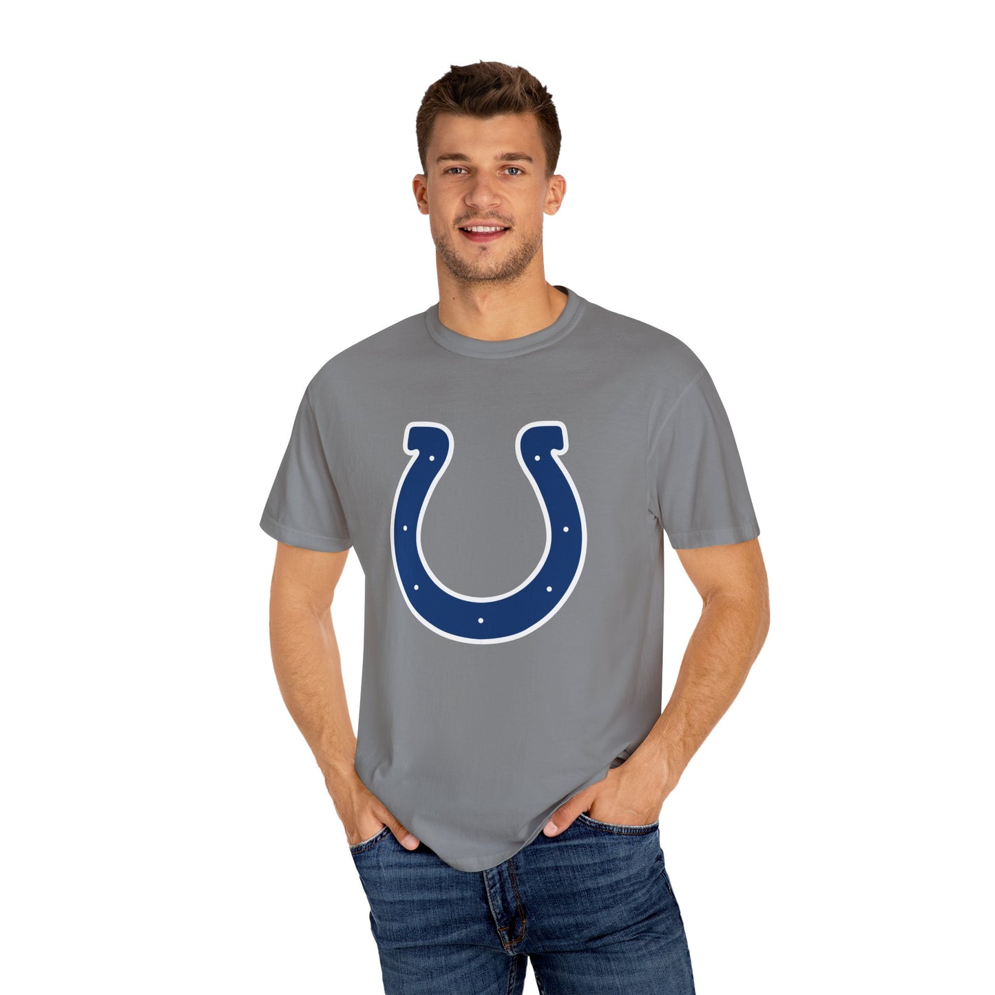 Indianapolis Colts Fan Gifts Garment-Dyed T-Shirt – Premium Cotton Tee for Customization