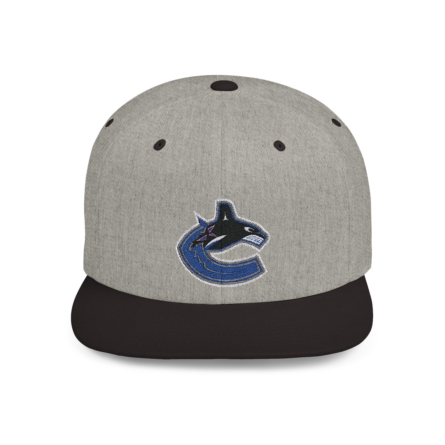 Vancouver Canucks Flat Bill Snapback – Lightweight, Custom Fit, Premium Quality