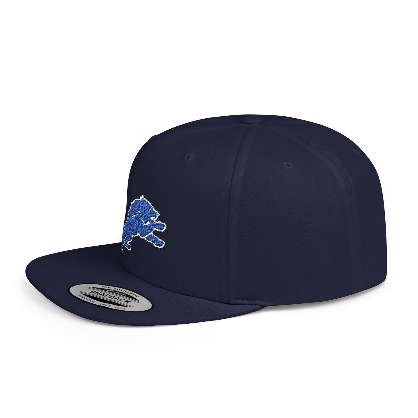 Detroit Lions Flat Bill Snapback – Lightweight, Custom Fit, Premium Quality