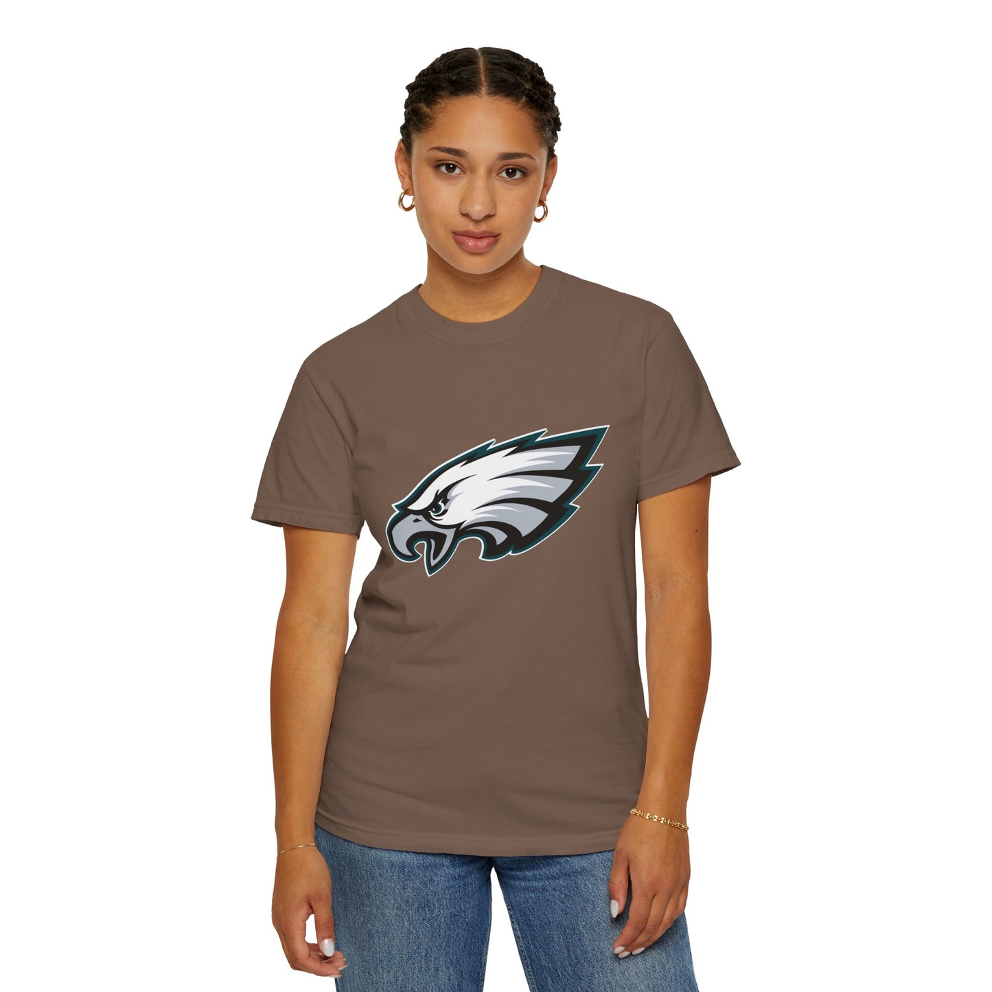 Philadelphia Eagles Pride Garment-Dyed T-Shirt – Premium Cotton Tee for Customization