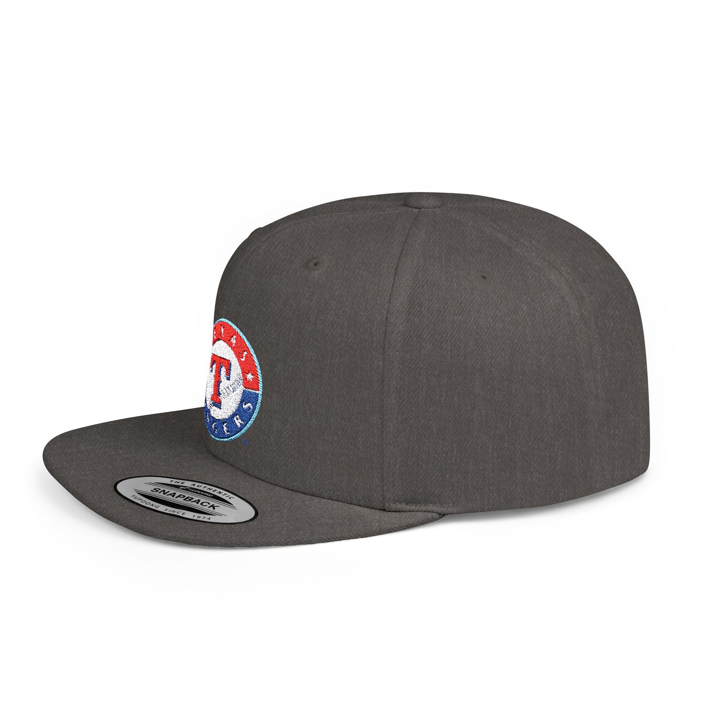 Texas Rangers Baseball Nation Flat Bill Snapback – Lightweight, Custom Fit, Premium Quality