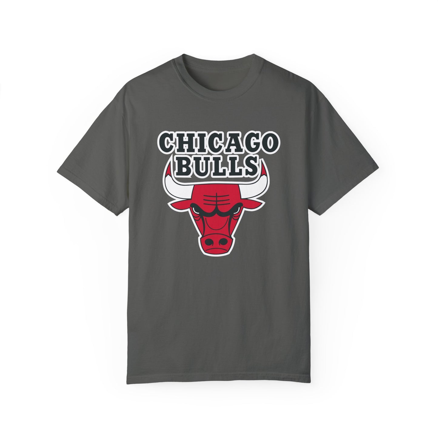 Chicago Bulls NBA Garment-Dyed T-Shirt – Premium Cotton Tee for Customization