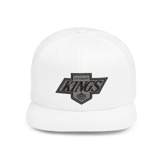 Los Angeles Kings Flat Bill Snapback – Lightweight, Custom Fit, Premium Quality