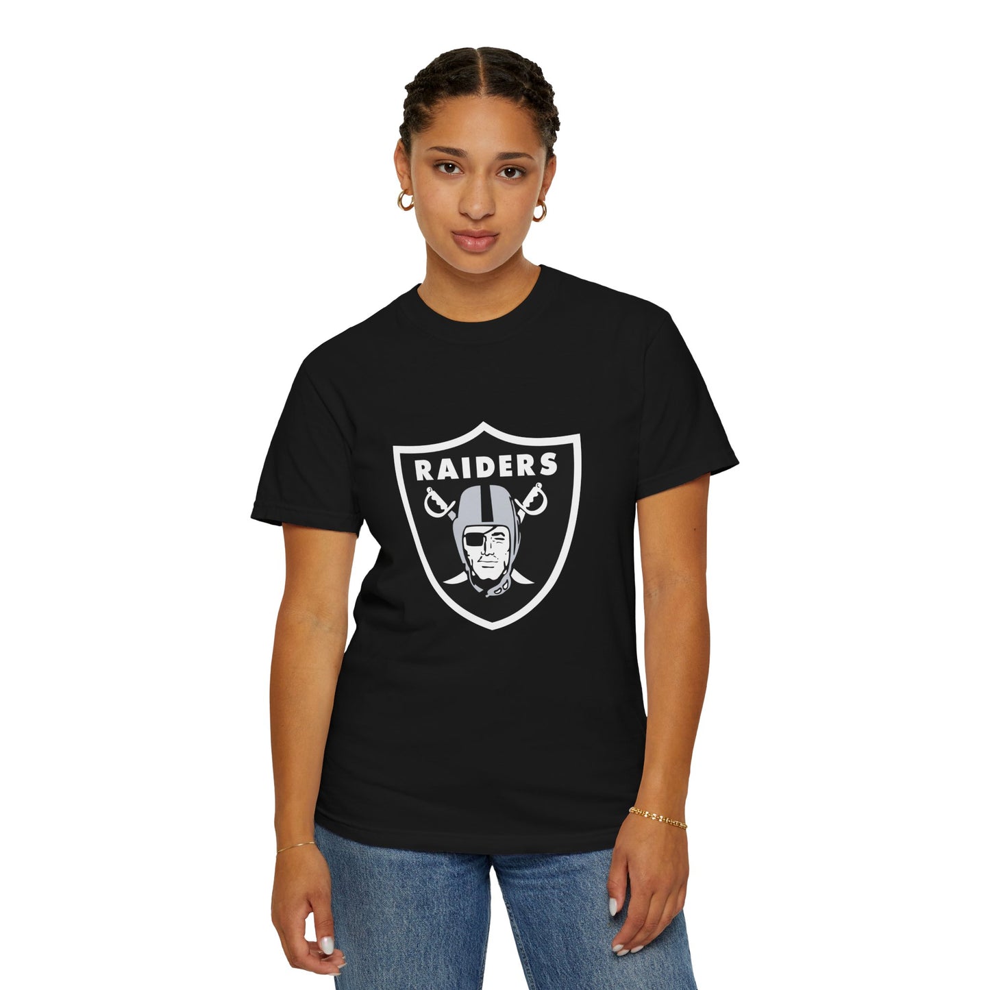 Las Vegas Raiders Gameday Essentials Garment-Dyed T-Shirt – Premium Cotton Tee for Customization