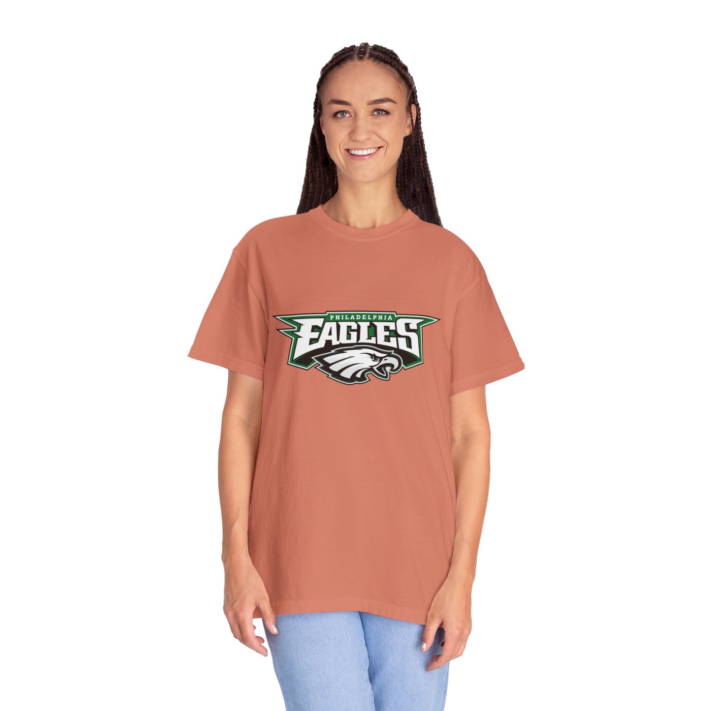 Philadelphia Eagles Gear Garment-Dyed T-Shirt – Premium Cotton Tee for Customization