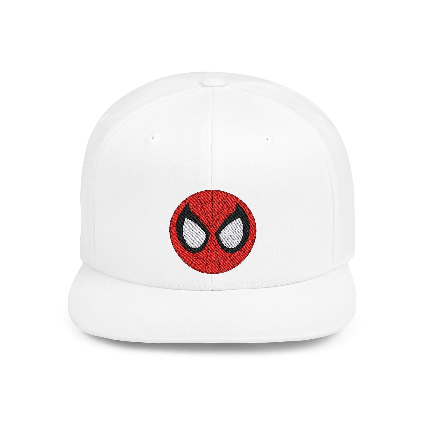 Spiderman Face Flat Bill Snapback – Lightweight, Custom Fit, Premium Quality