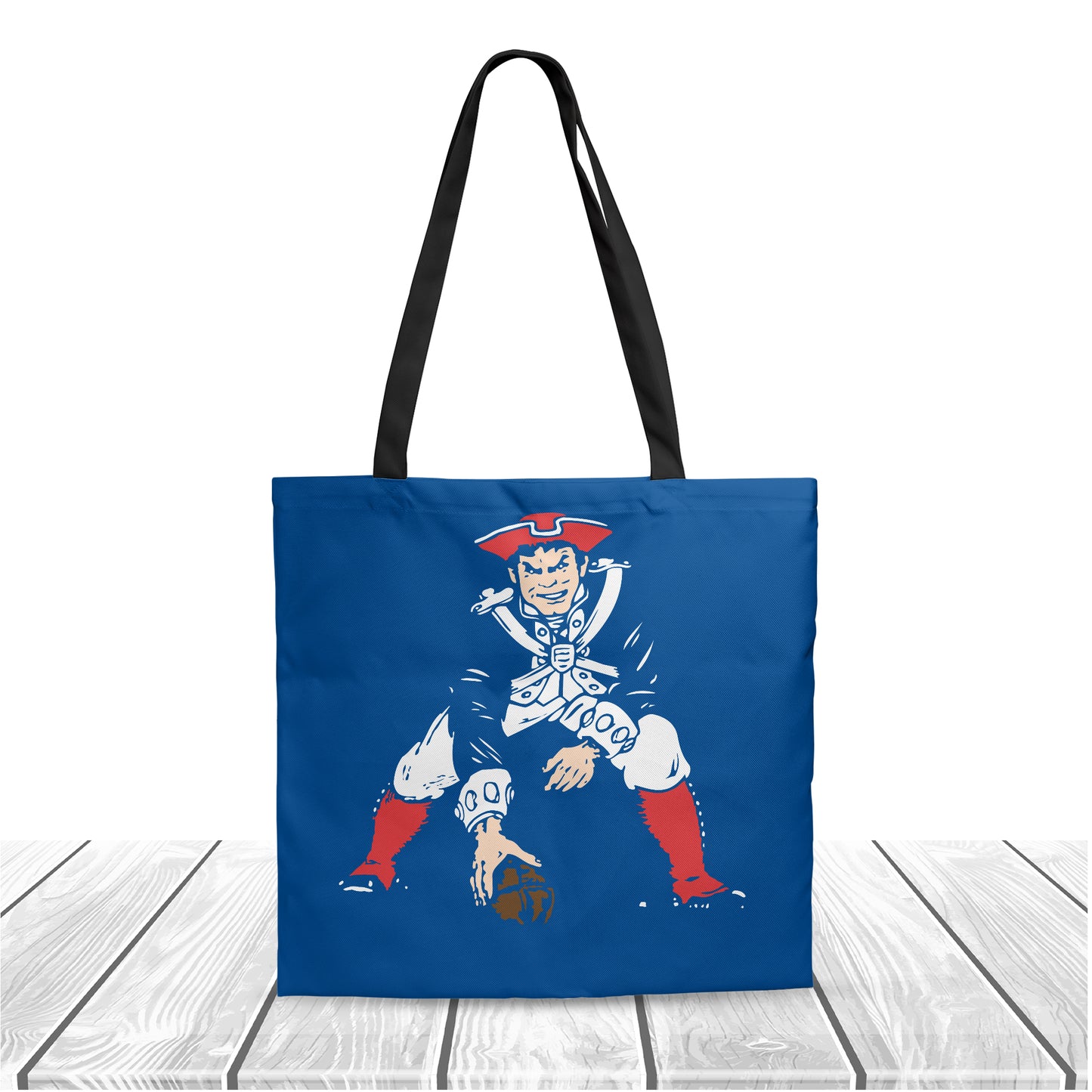 New England Patriots Polyester Canvas Tote Bag – Durable and Stylish