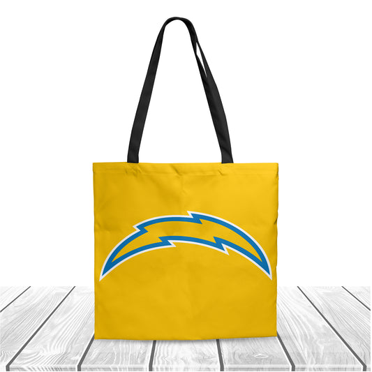 Los Angeles Chargers Polyester Canvas Tote Bag – Durable and Stylish