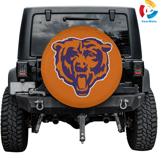 Chicago Bears NFL Fans Gear Spare Tire Cover – Premium Waterproof UV-Resistant Protector