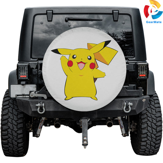 Pikachu Spare Tire Cover – Premium Waterproof UV Resistant Protector