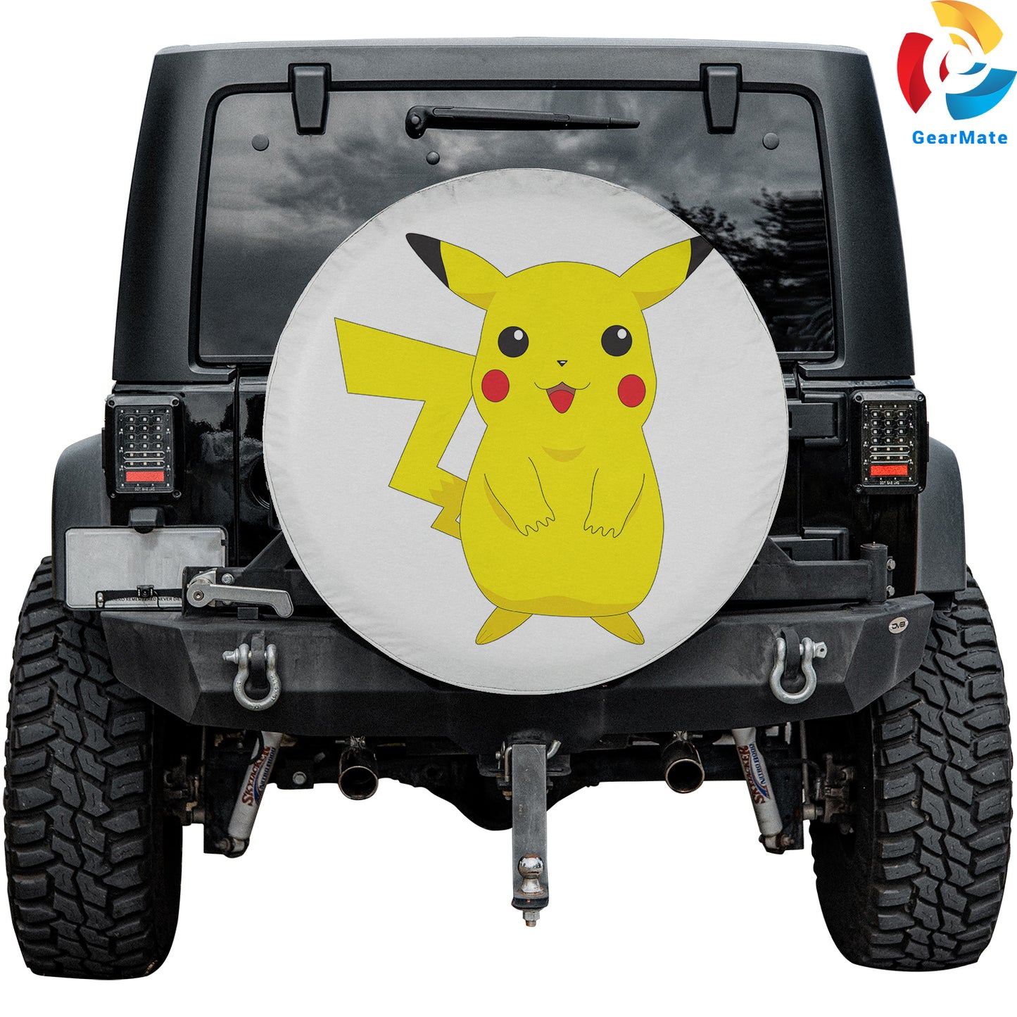 Pikachu Cute Pokemon Spare Tire Cover – Premium Waterproof UV Resistant Protector