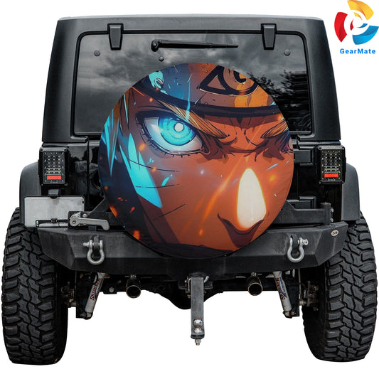 Naruto Uzumaki Naruto Ninja Academy Spare Tire Cover – Premium Waterproof UV-Resistant Protector