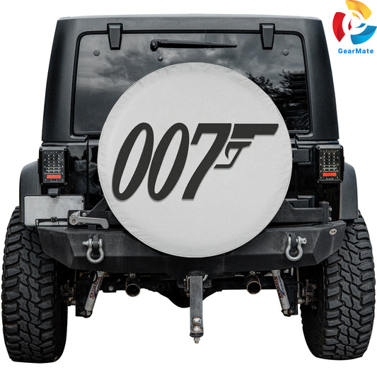 James Bond 007 Spare Tire Cover – Premium Waterproof UV Resistant Protector