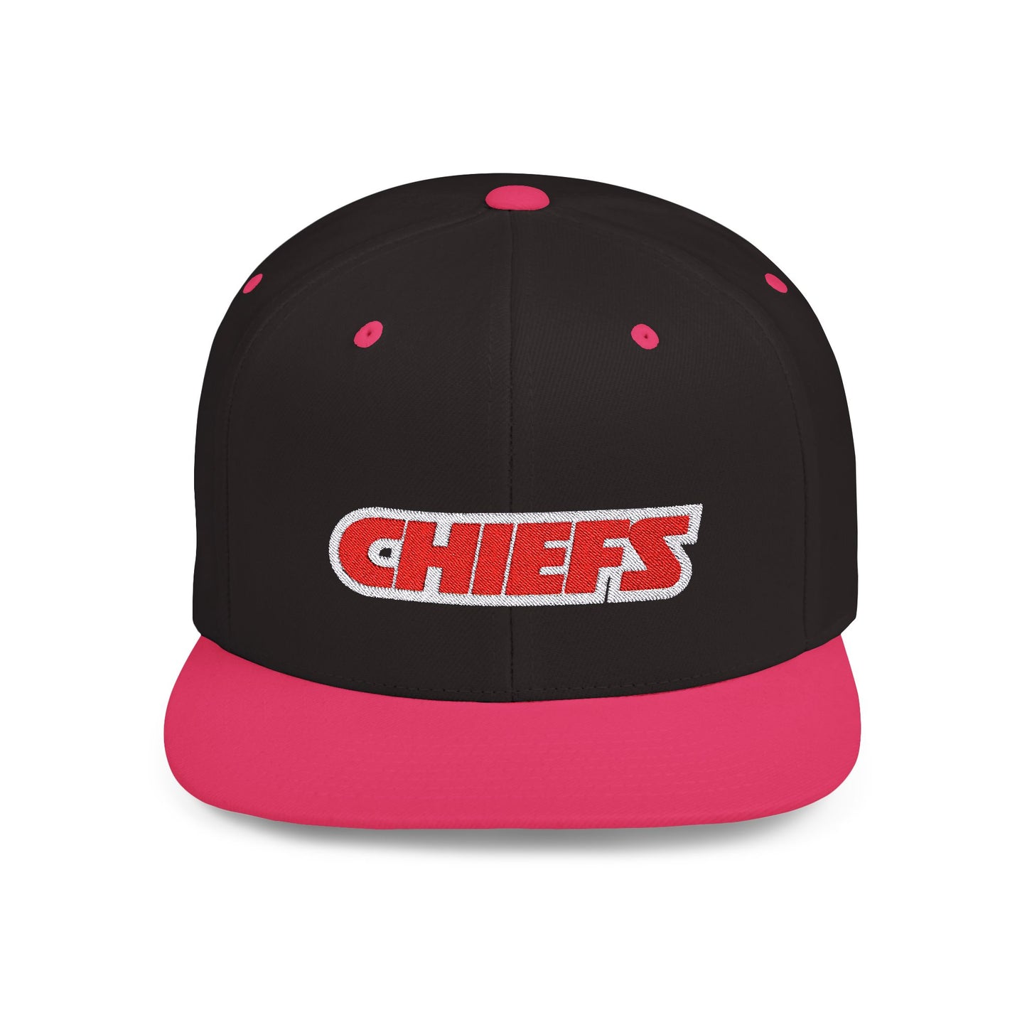 Kansas City Chiefs Football Flat Bill Snapback – Lightweight, Custom Fit, Premium Quality