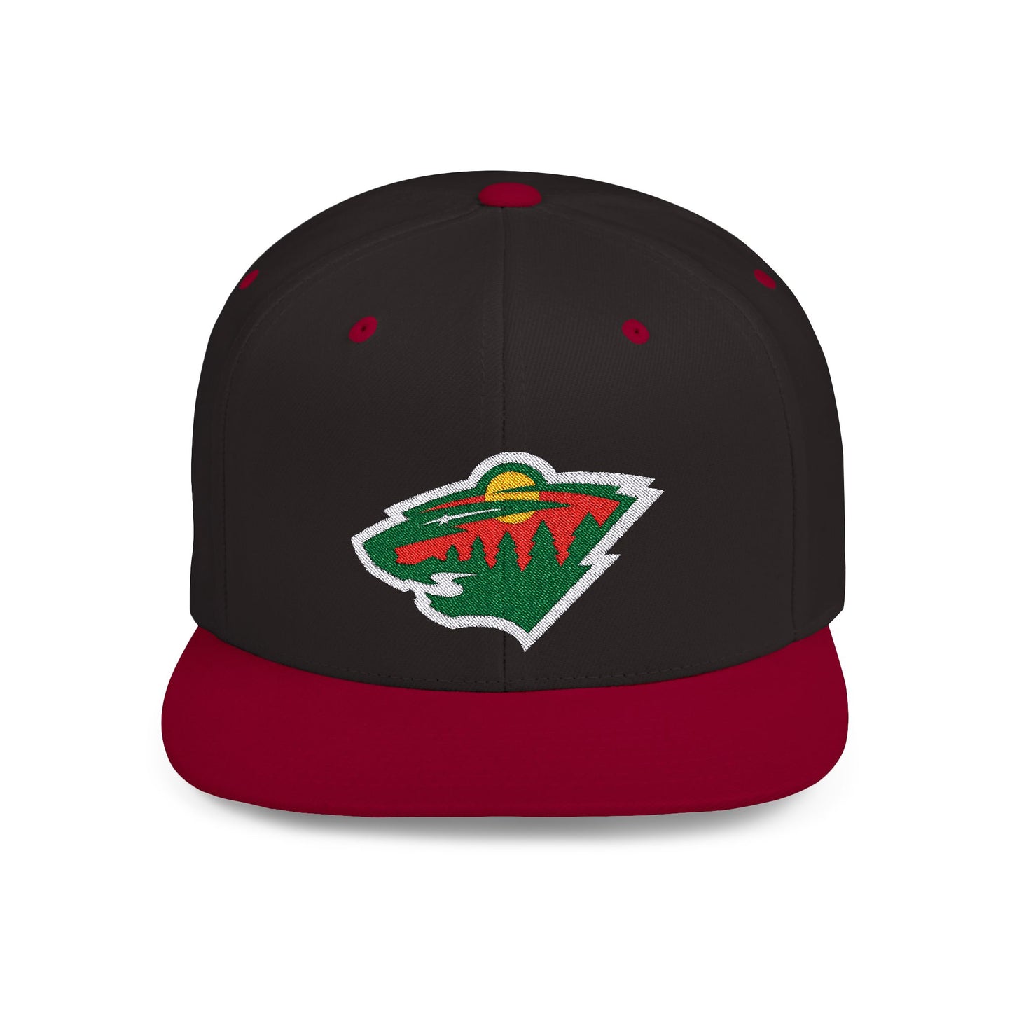 Minnesota Wild Flat Bill Snapback – Lightweight, Custom Fit, Premium Quality