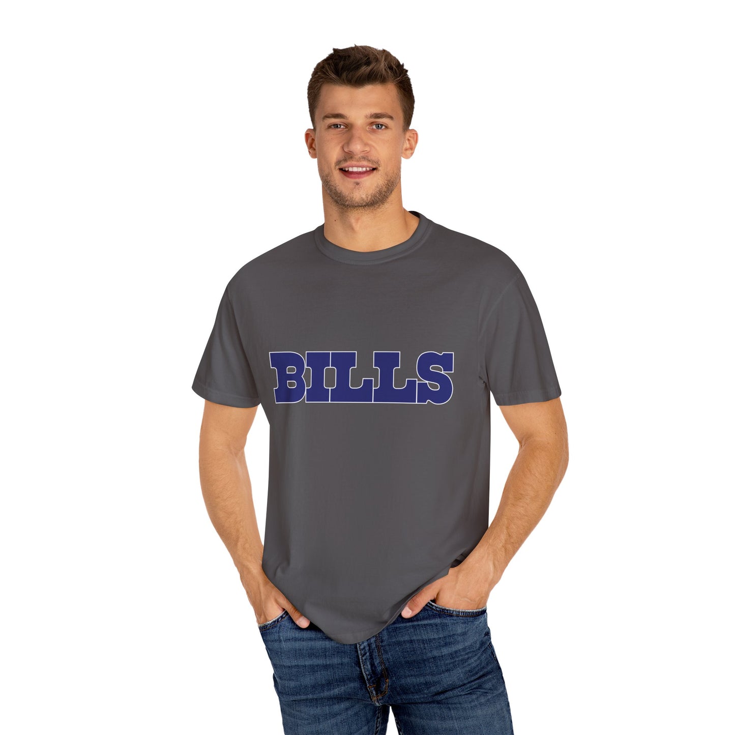 Buffalo Bills Garment-Dyed T-Shirt – Premium Cotton Tee for Customization