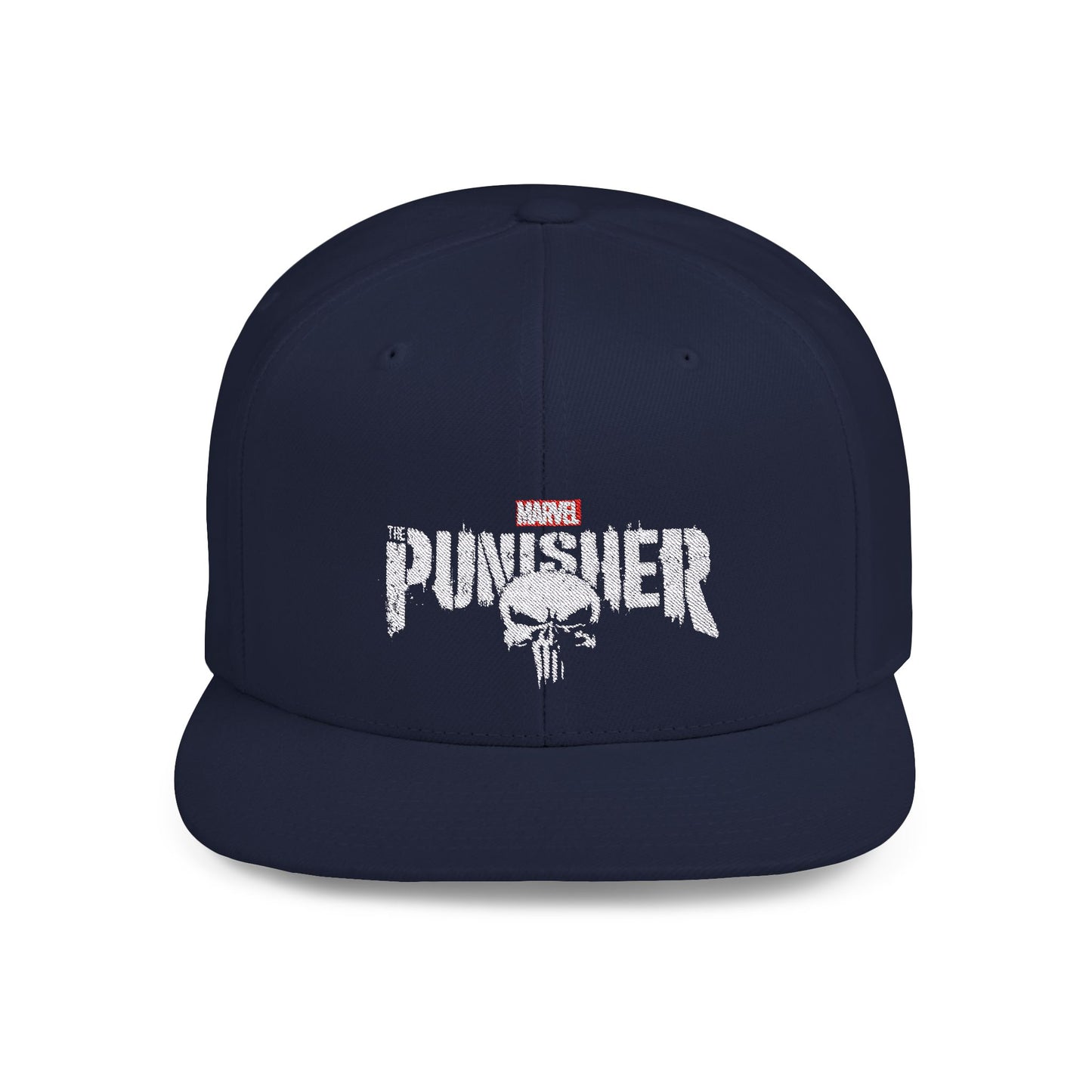 The Punisher Marvel Flat Bill Snapback – Lightweight, Custom Fit, Premium Quality