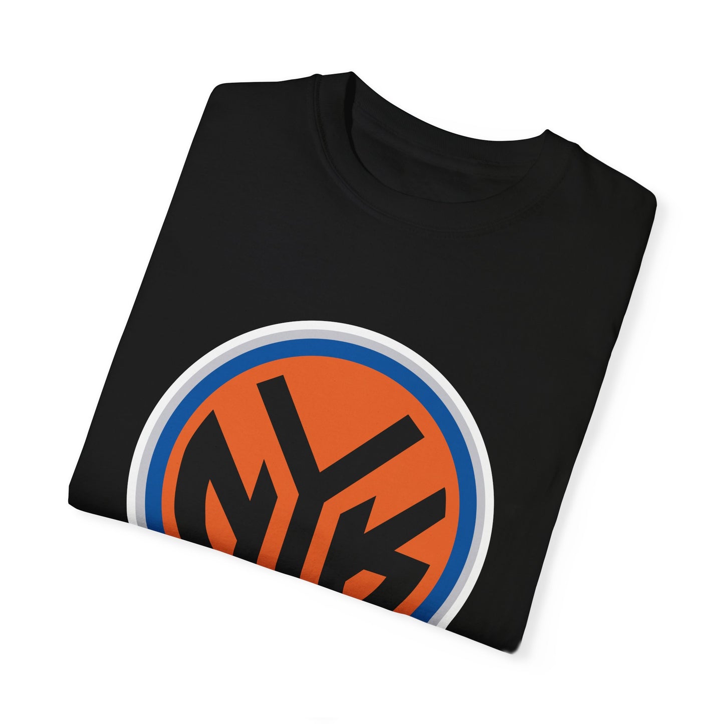 New York Knicks Basketball Fanatics Garment-Dyed T-Shirt – Premium Cotton Tee for Customization