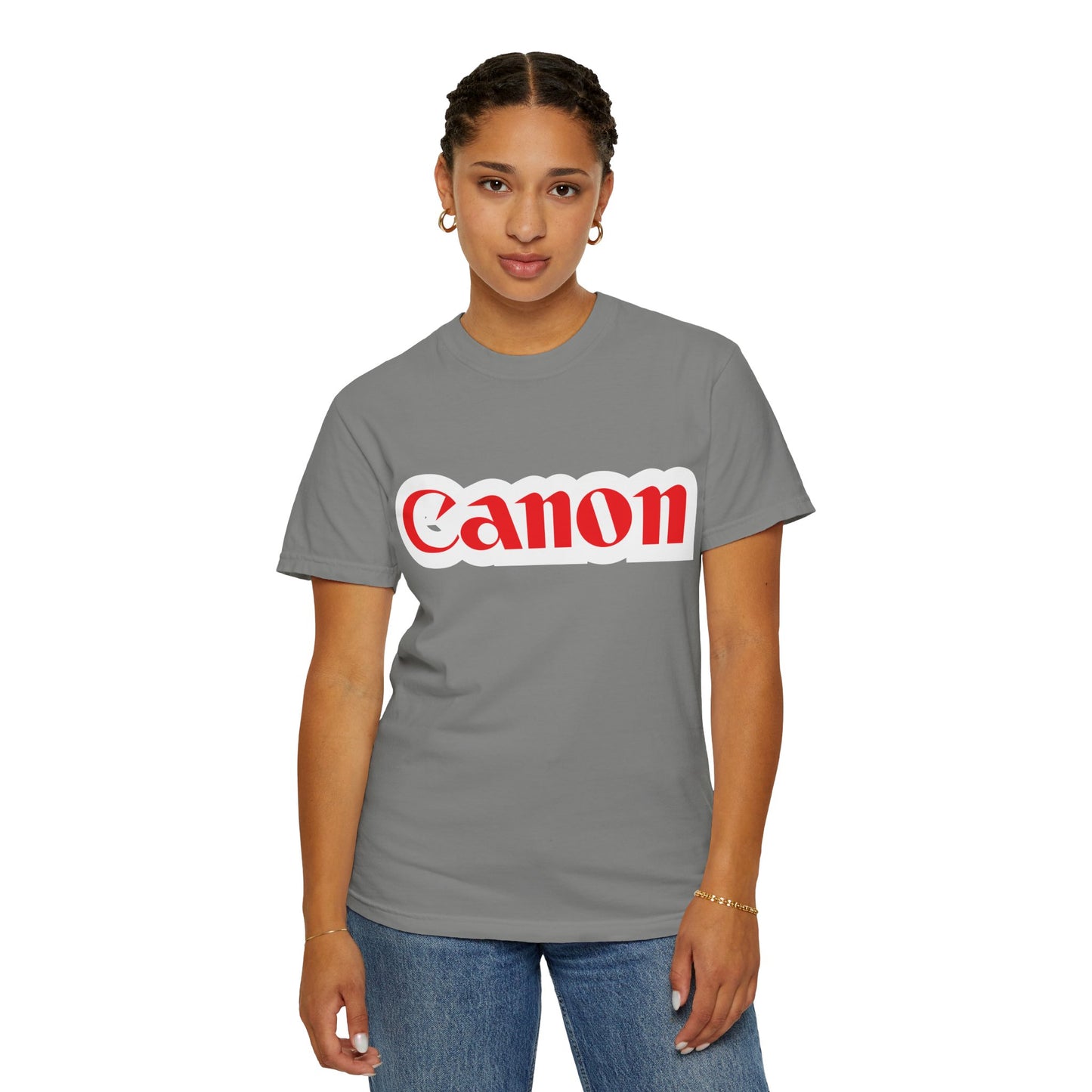 Canon Garment-Dyed T-Shirt – Premium Cotton Tee for Customization