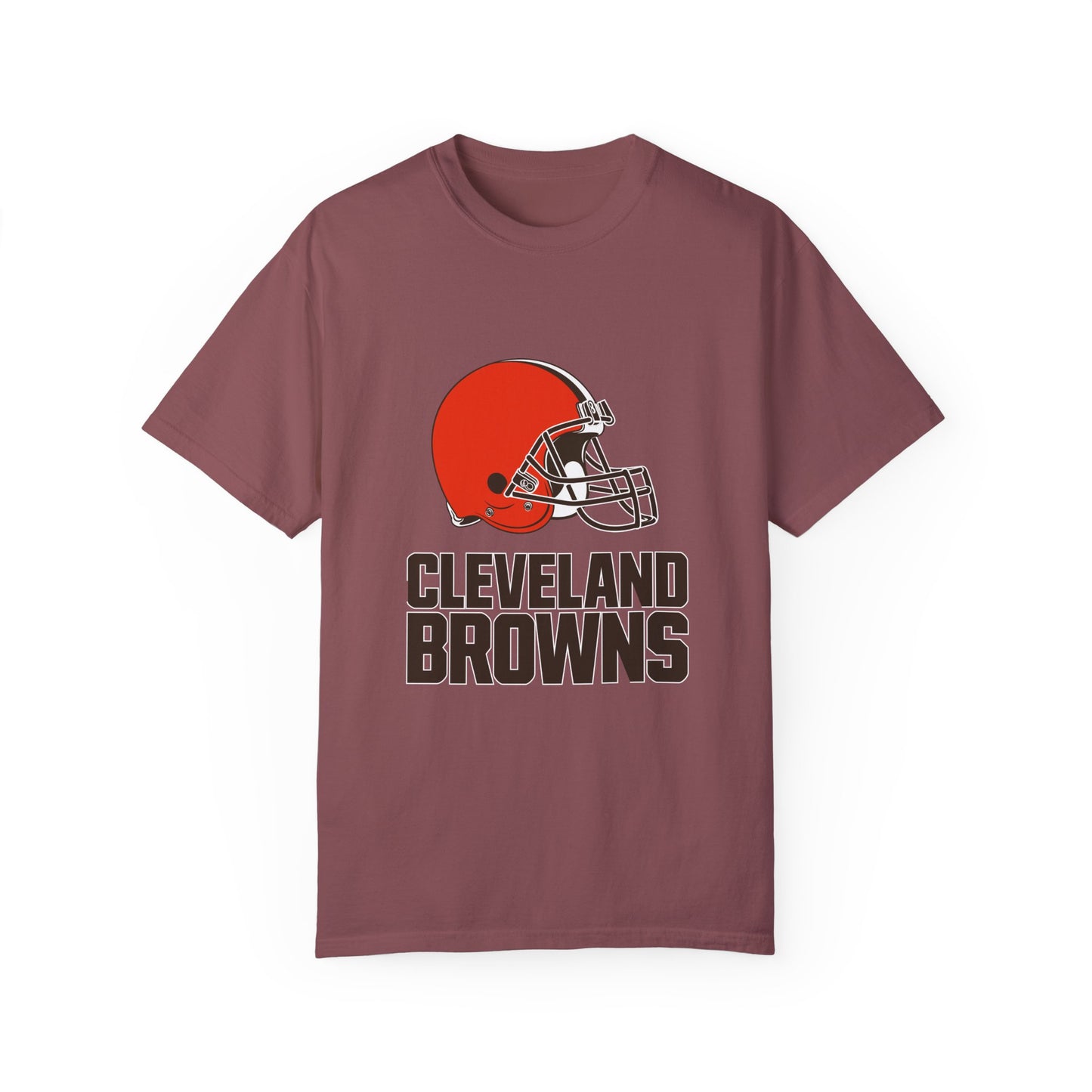 Cleveland Browns Garment-Dyed T-Shirt – Premium Cotton Tee for Customization