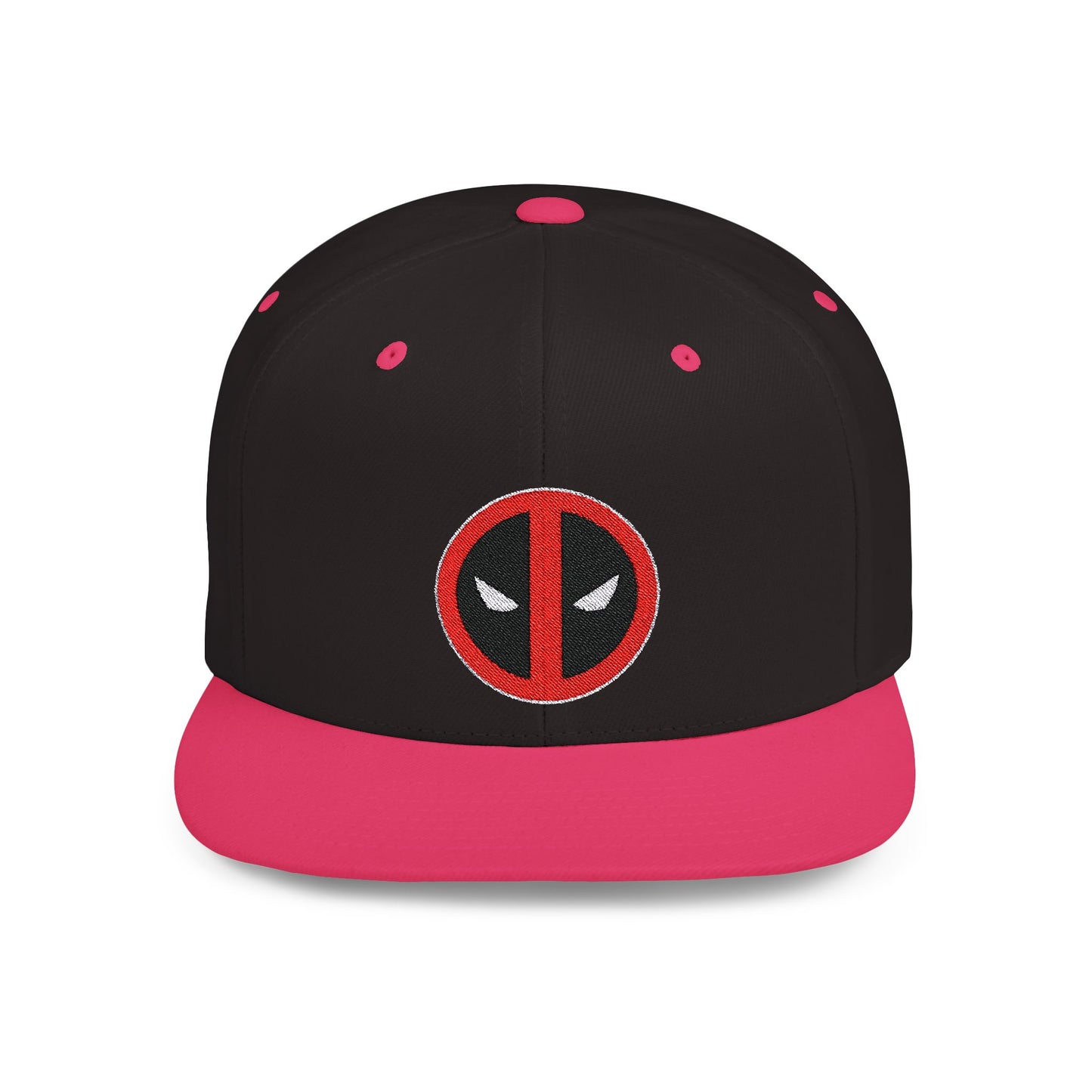 Deadpool Logo Flat Bill Snapback – Lightweight, Custom Fit, Premium Quality