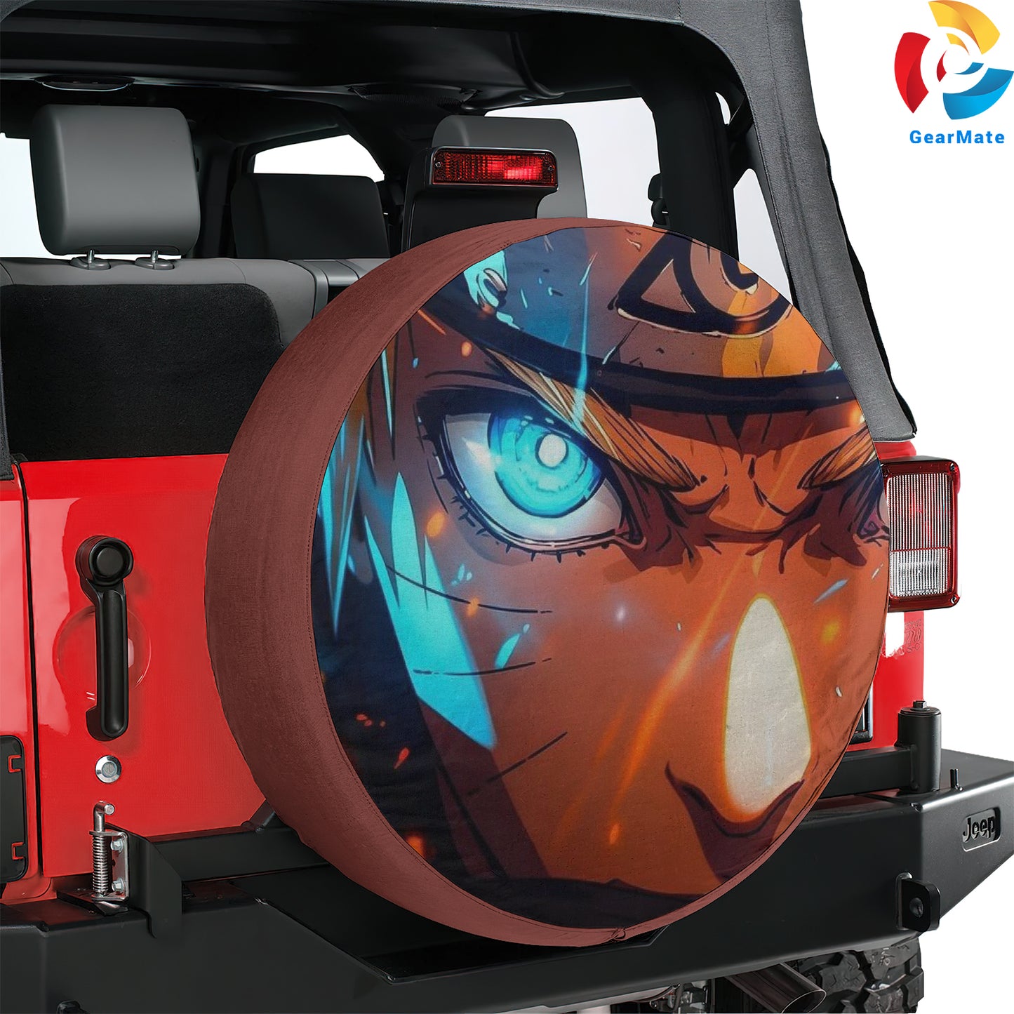 Naruto Uzumaki Naruto Ninja Academy Spare Tire Cover – Premium Waterproof UV-Resistant Protector