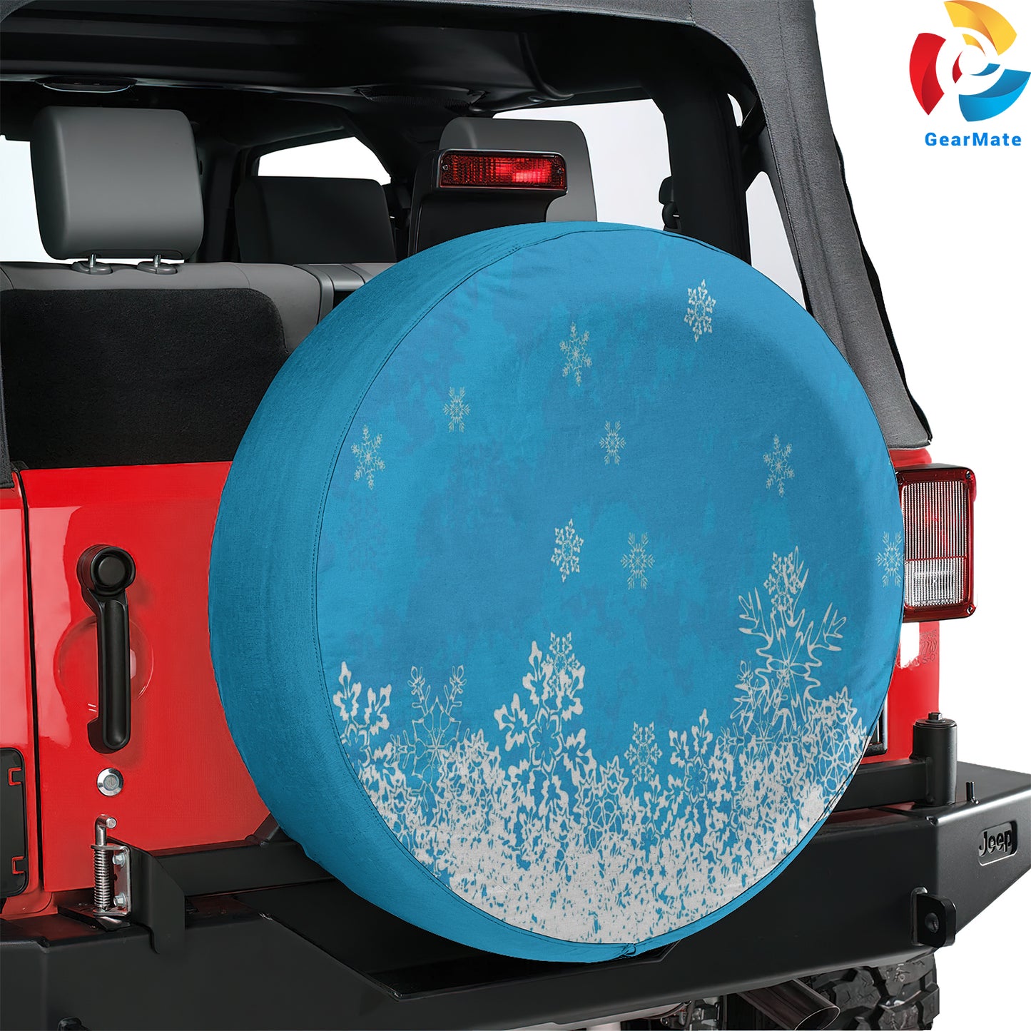 Merry Christmas 2024 Holiday Magic Spare Tire Cover – Premium Waterproof UV Resistant Protector