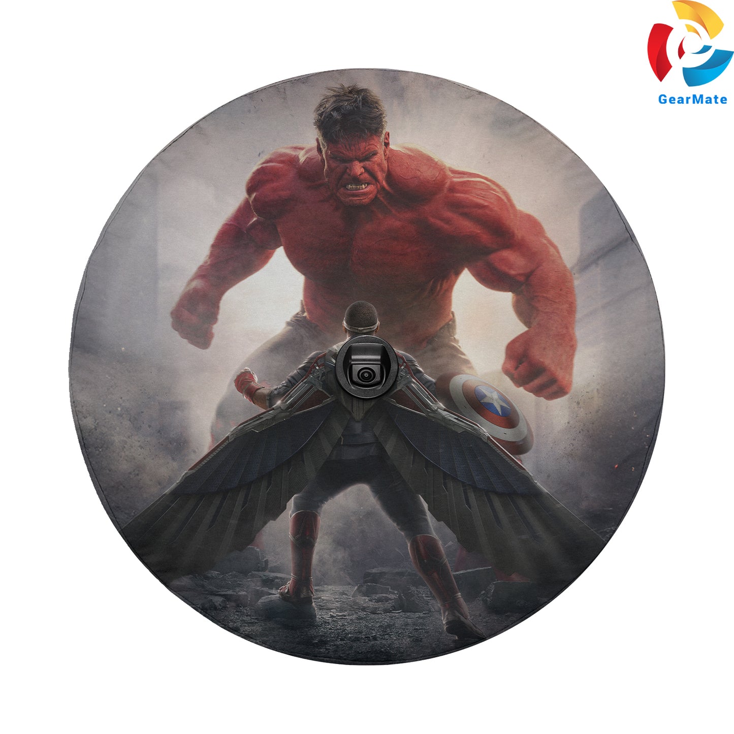 Brave New World Spare Tire Cover – Premium Waterproof UV Resistant Protector