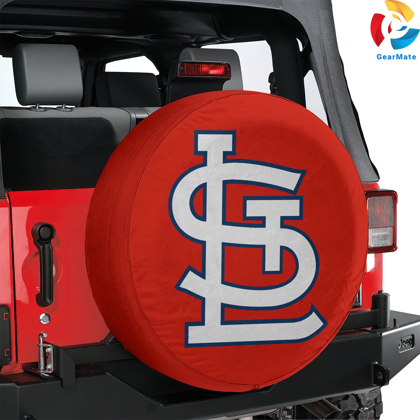 St. Louis Cardinals MLB Spare Tire Cover – Premium Waterproof UV-Resistant Protector